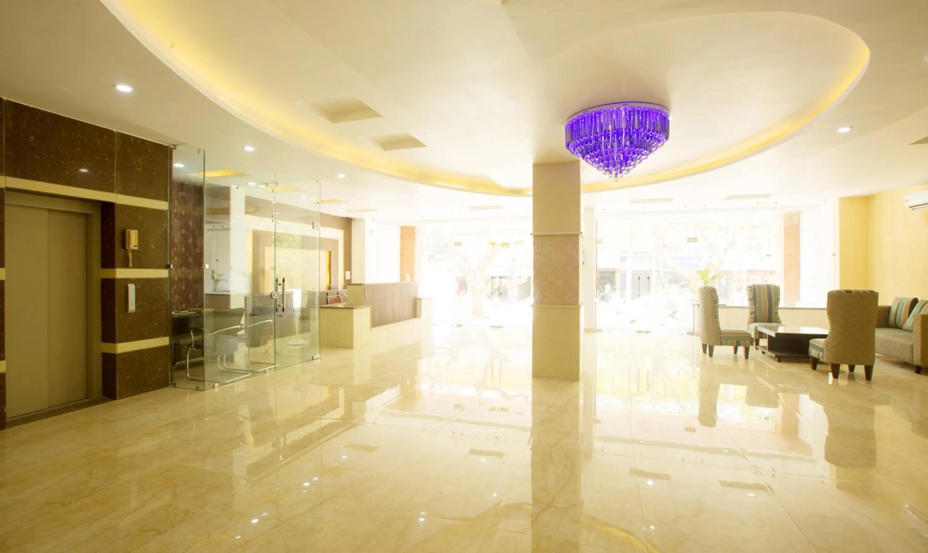 Lobby or reception in Vibhav Grand