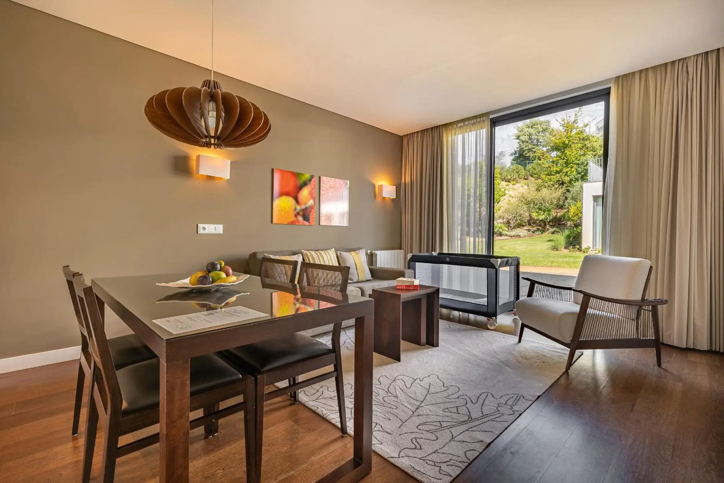 Inner courtyard view in Monchique Resort & Spa Inner courtyard view in Monchique Resort & Spa