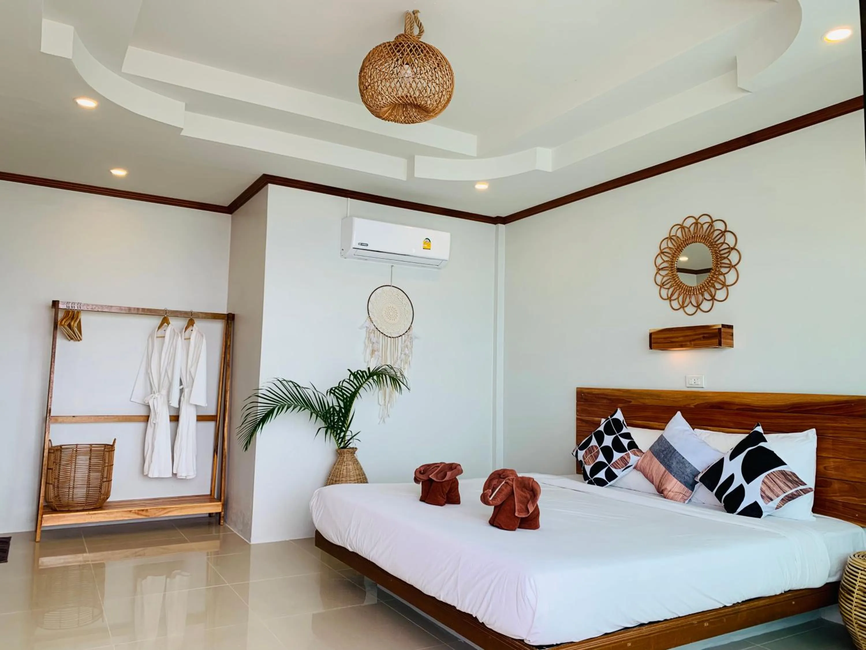 Bed in Koh Tao Heritage