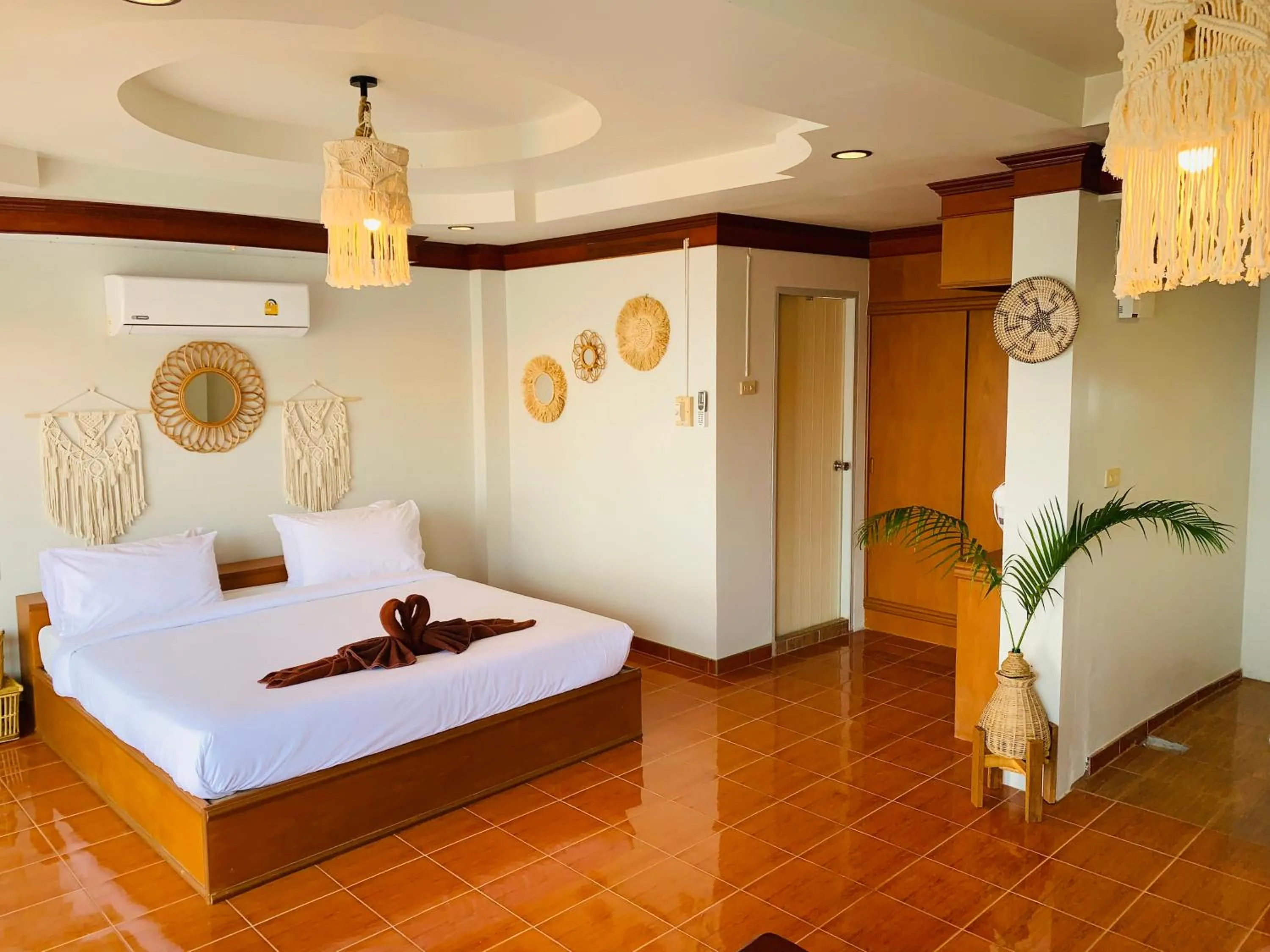 Bed in Koh Tao Heritage