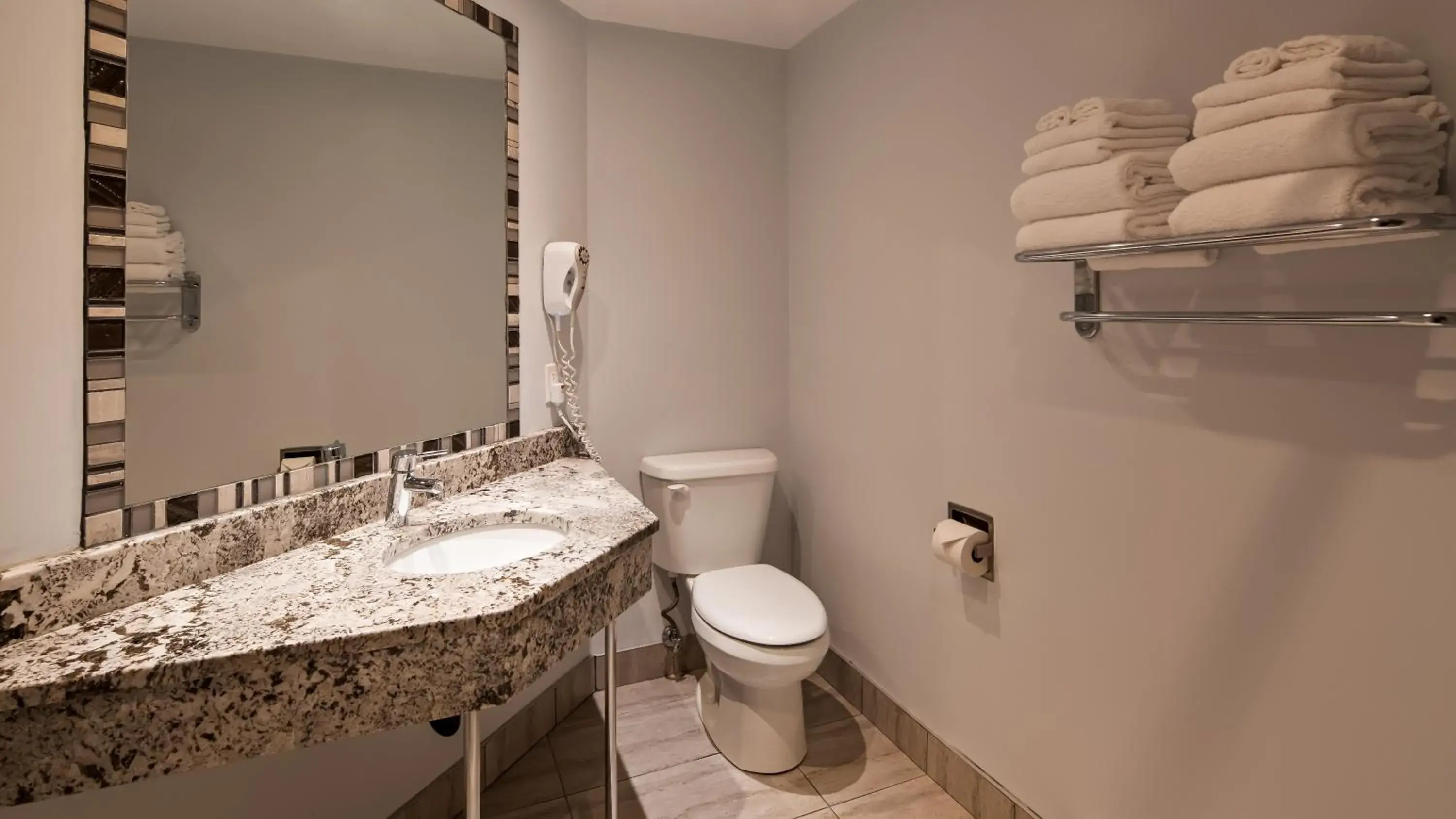 Bathroom in Best Western Hotel St. Jerome Bathroom in Best Western Hotel St. Jerome