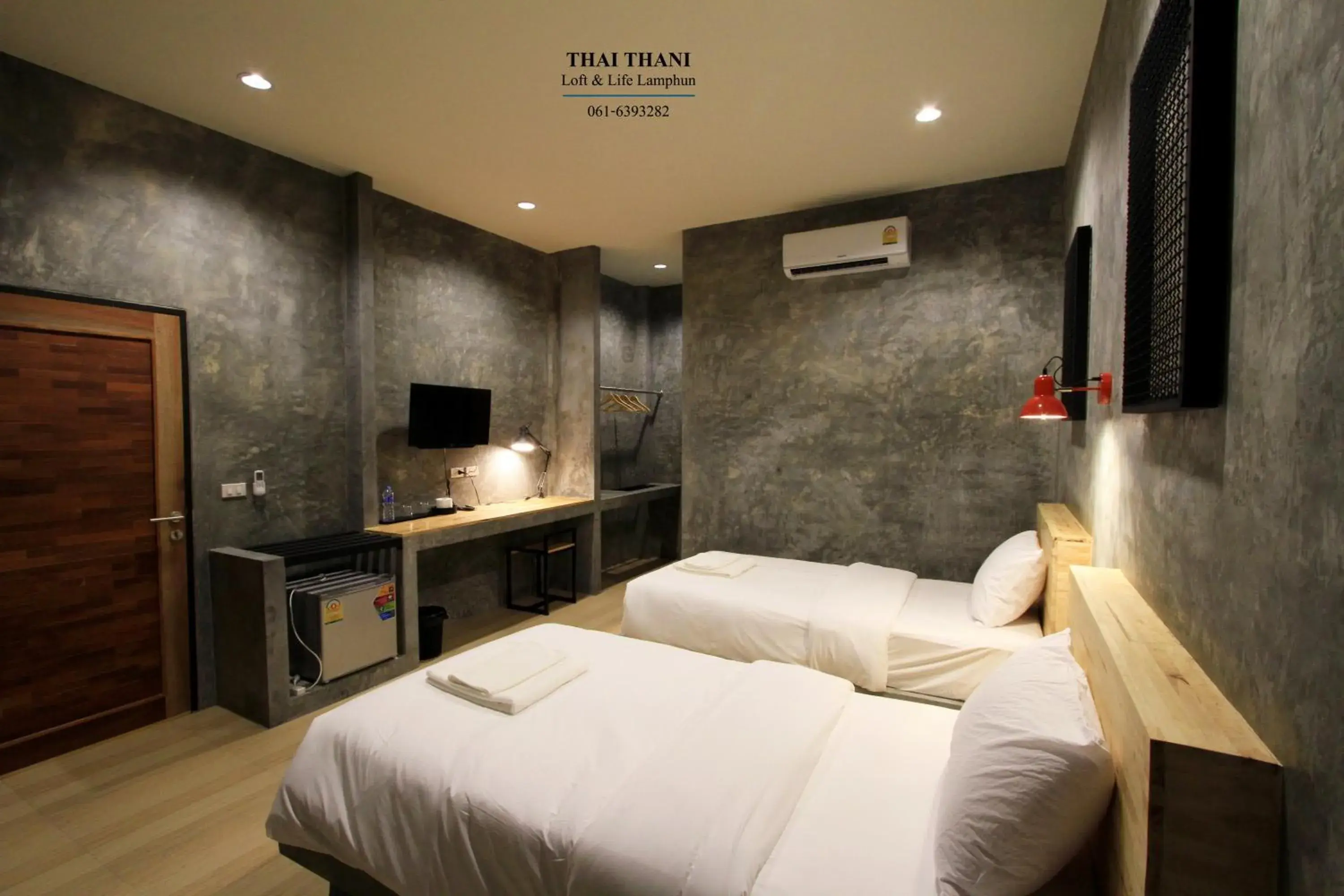 Bed in THAI THANI Loft & Life Lamphun Bed in THAI THANI Loft & Life Lamphun