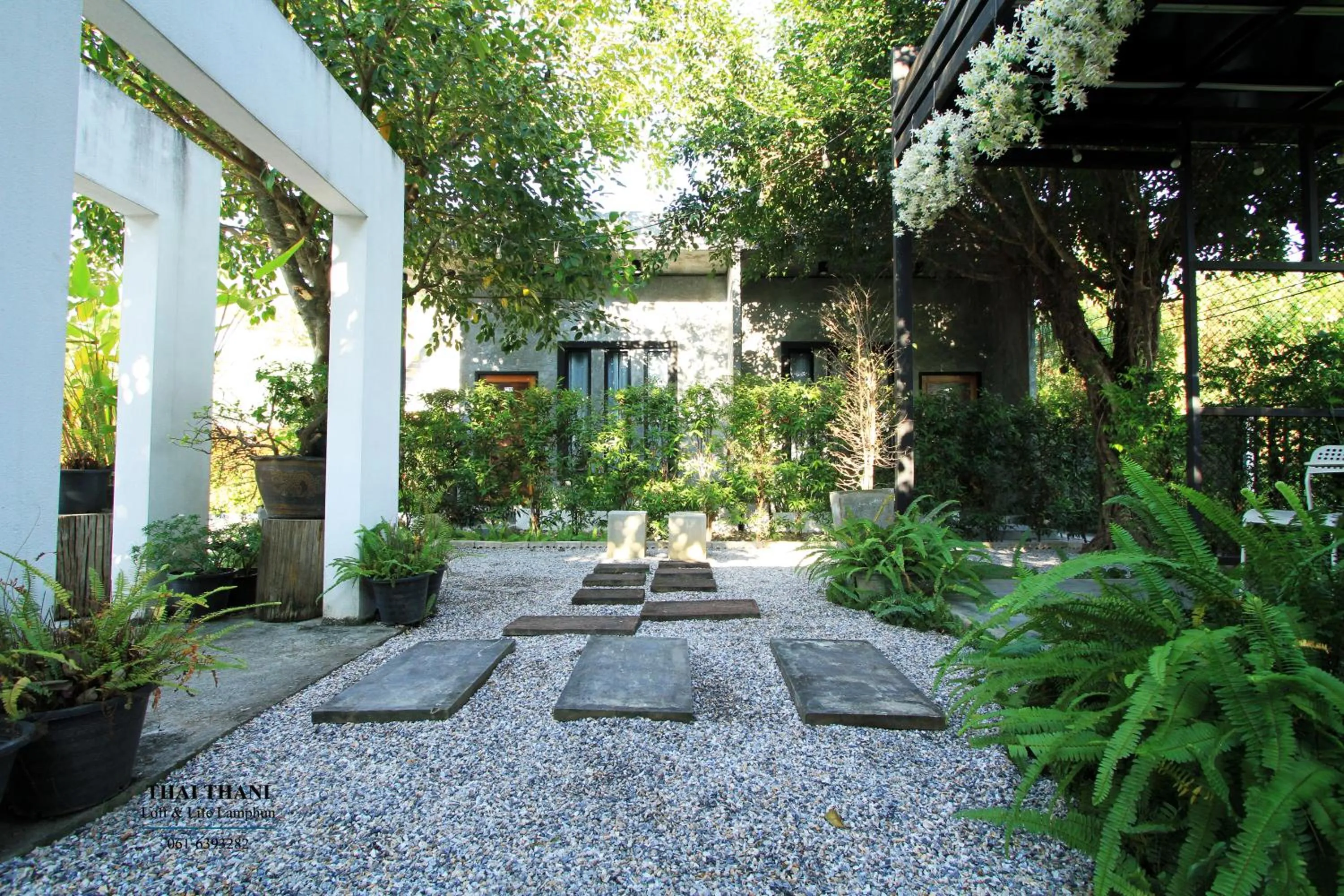 Garden in THAI THANI Loft & Life Lamphun