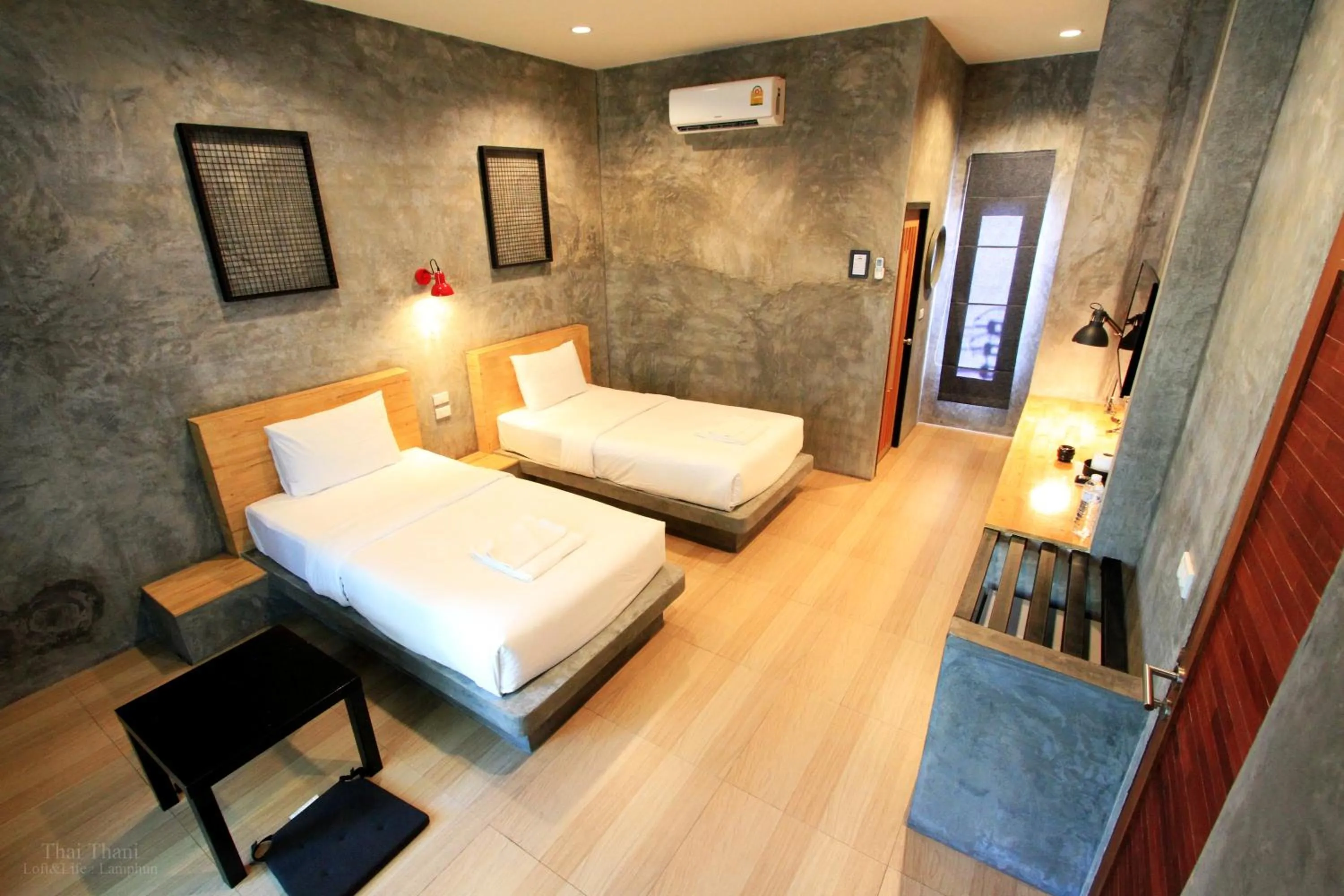 Bedroom, Bed in THAI THANI Loft & Life Lamphun