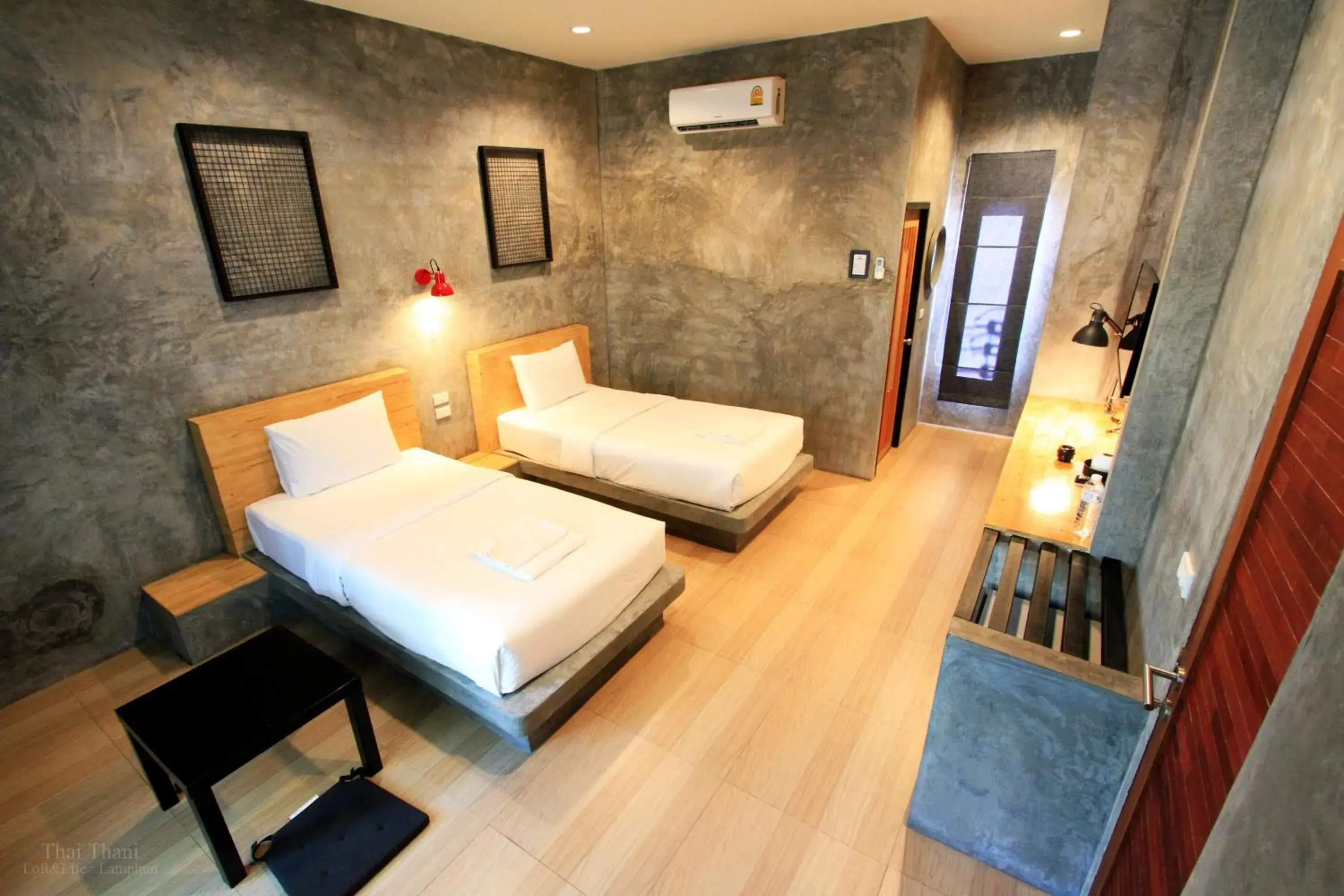 Bedroom, Bed in THAI THANI Loft & Life Lamphun Bedroom, Bed in THAI THANI Loft & Life Lamphun