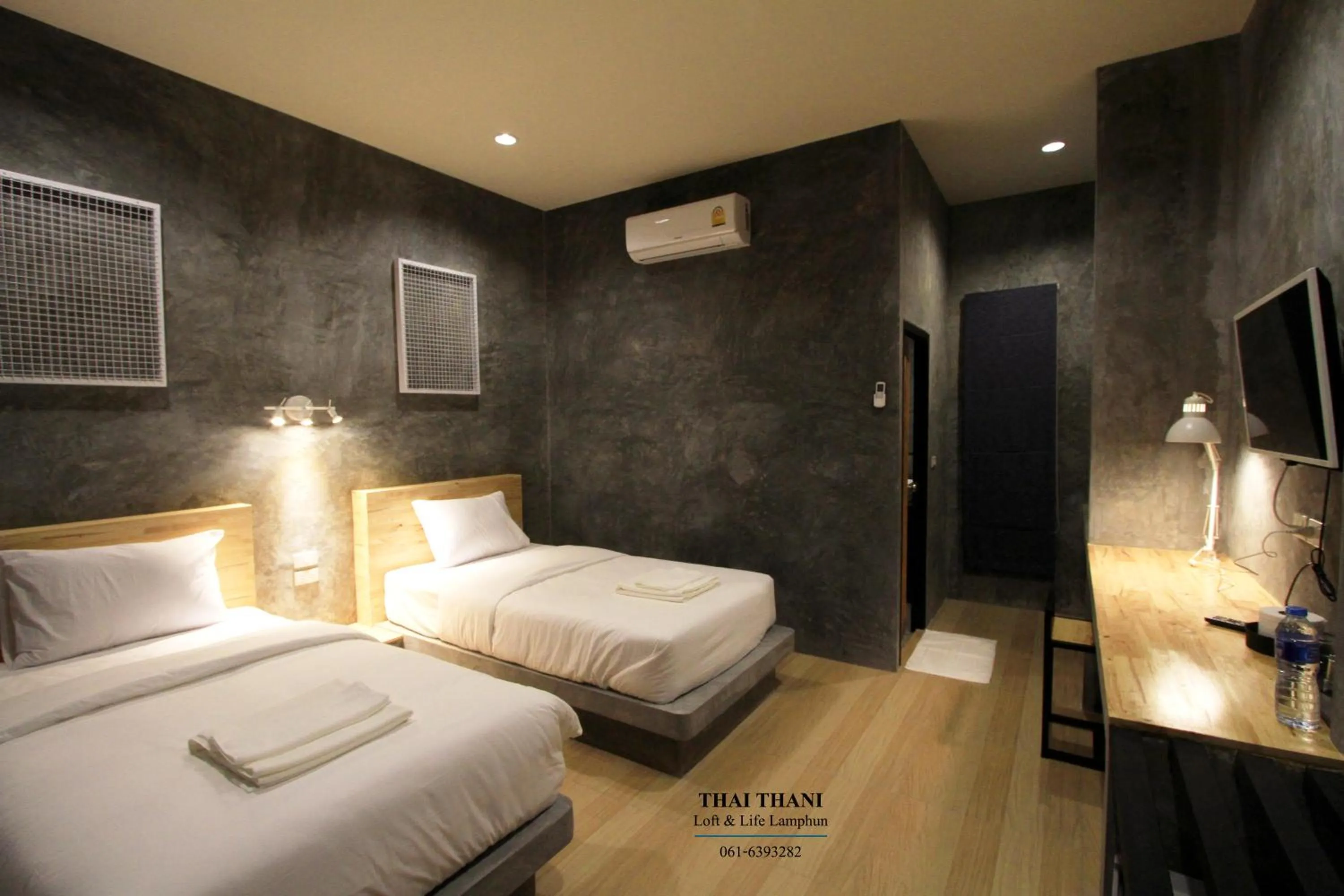 Photo of the whole room, Bed in THAI THANI Loft & Life Lamphun
