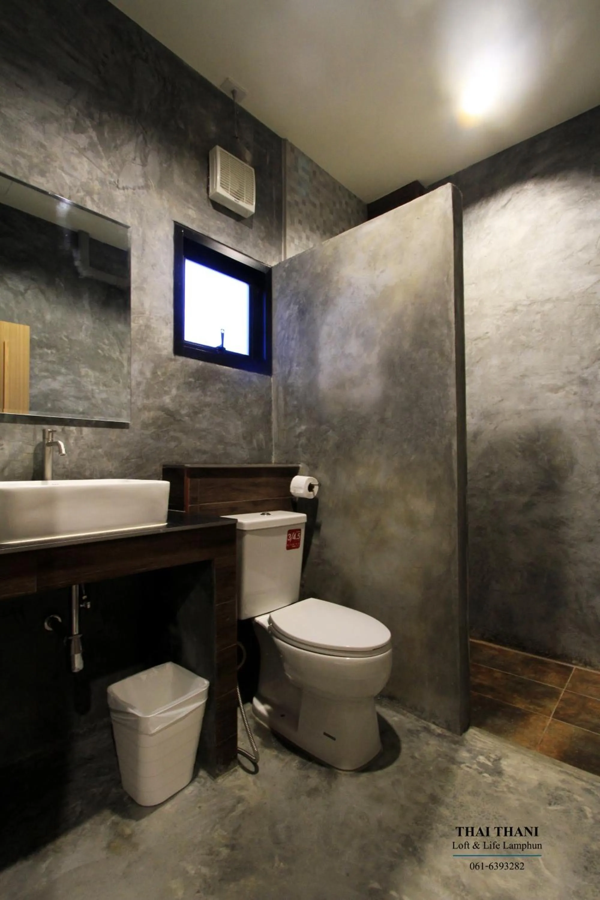 Bathroom in THAI THANI Loft & Life Lamphun