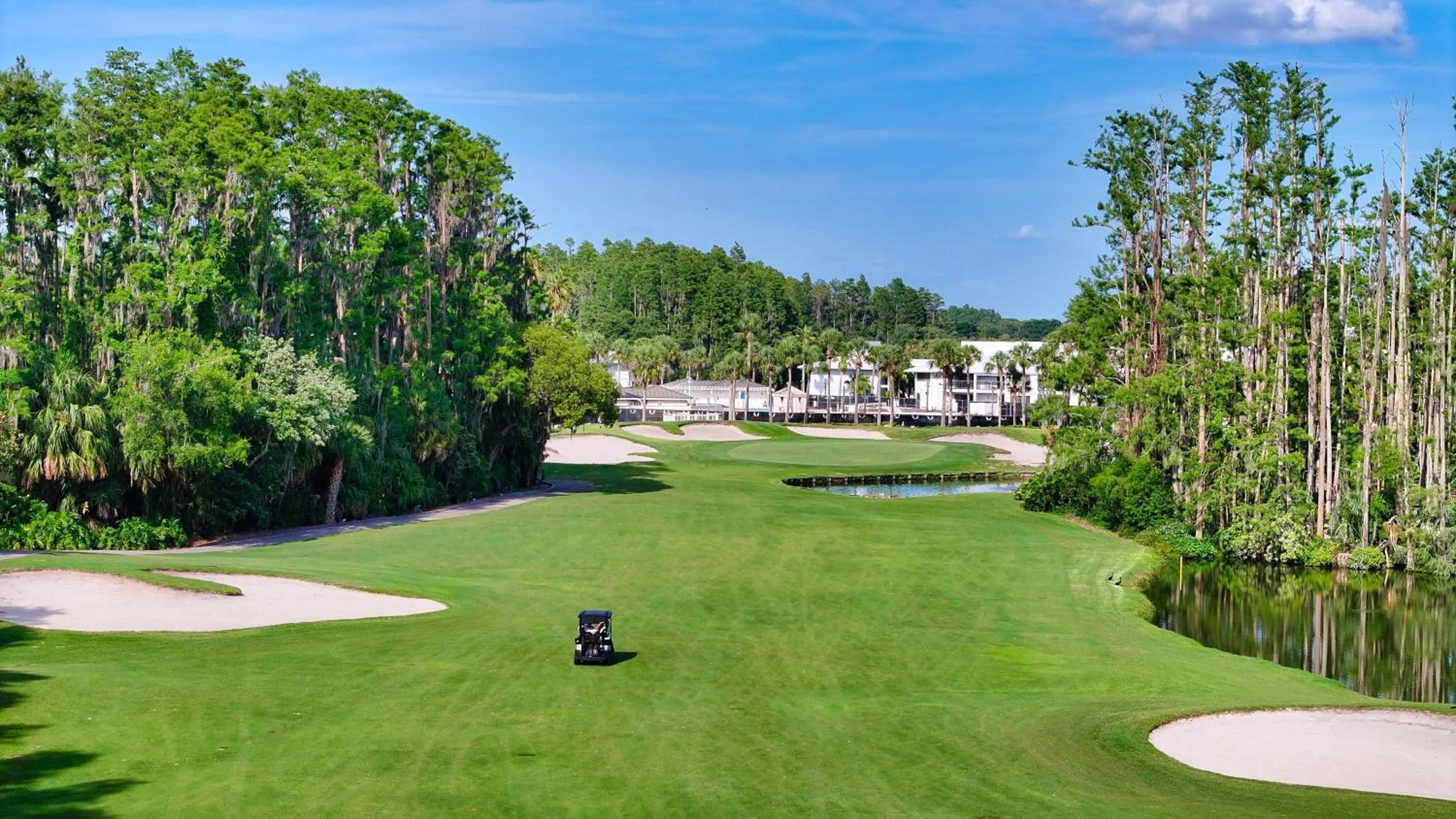Golfcourse in Saddlebrook Resort
