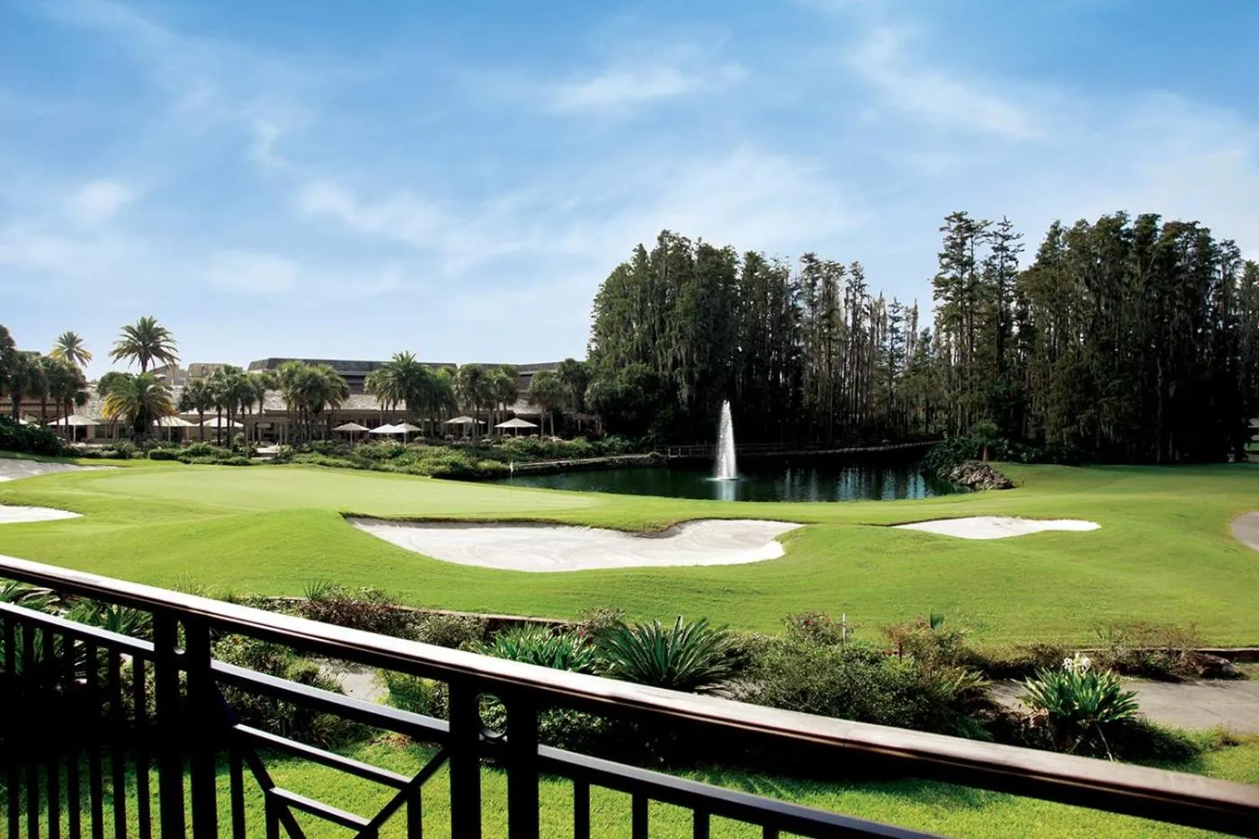 Golfcourse in Saddlebrook Resort