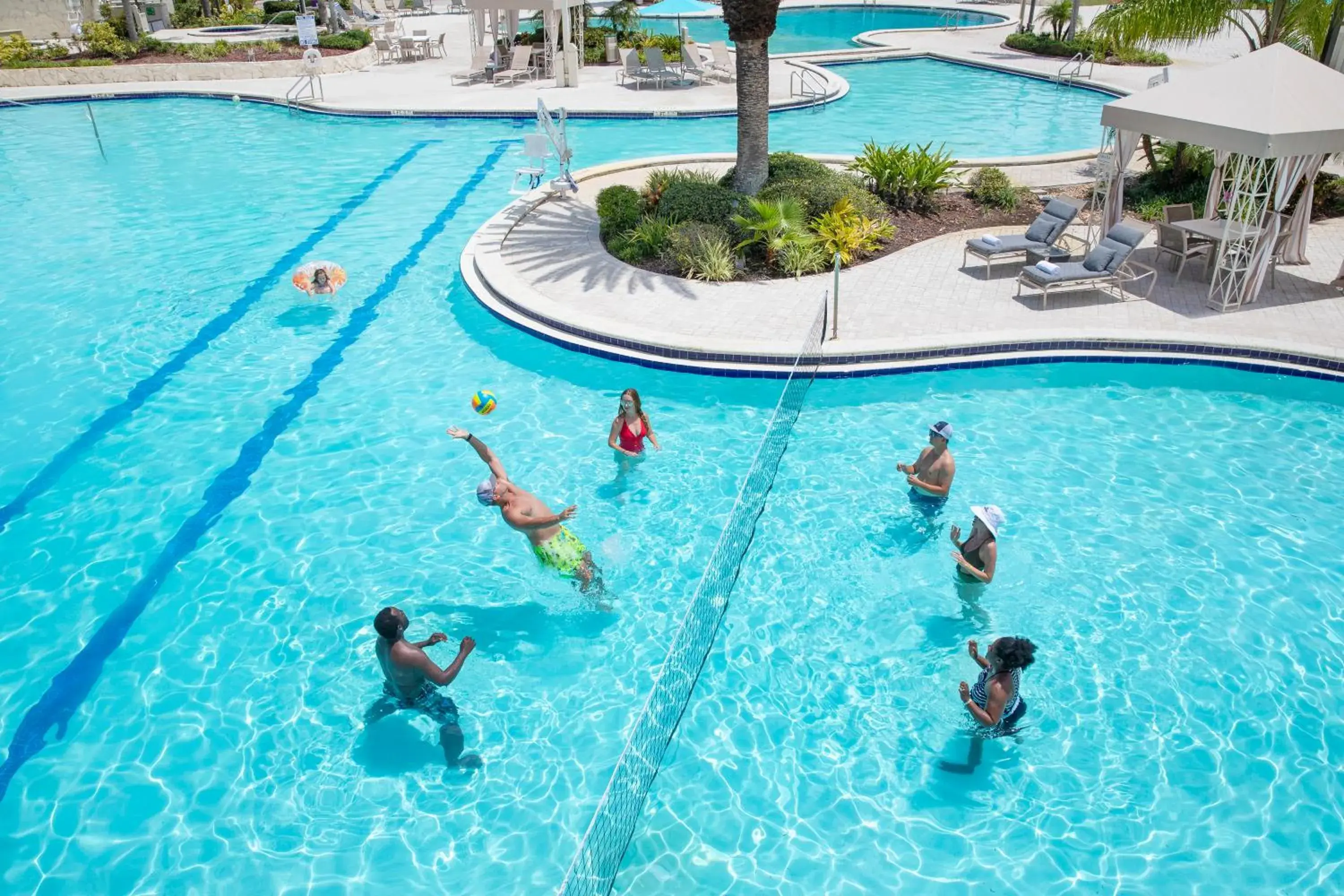 Swimming pool in Saddlebrook Resort Swimming pool in Saddlebrook Resort