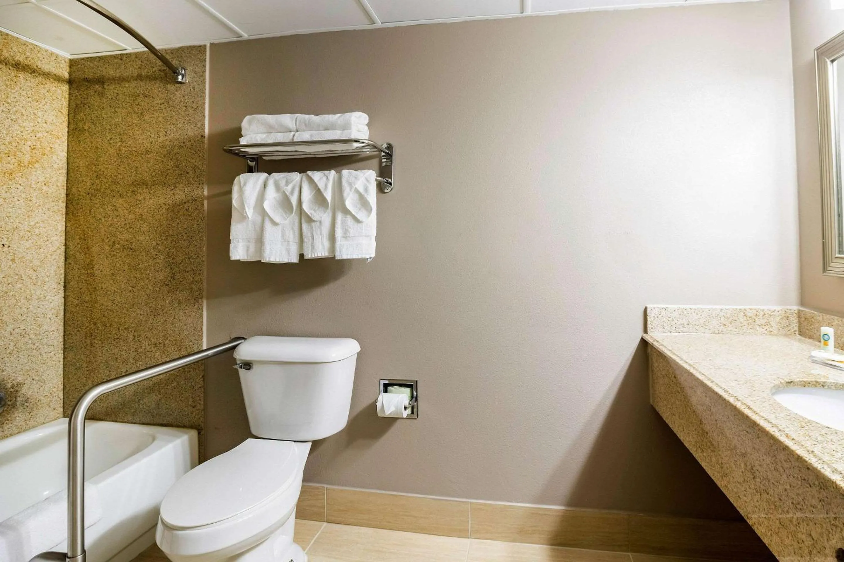 Bathroom in Quality Inn & Suites Arden Hills - Saint Paul North