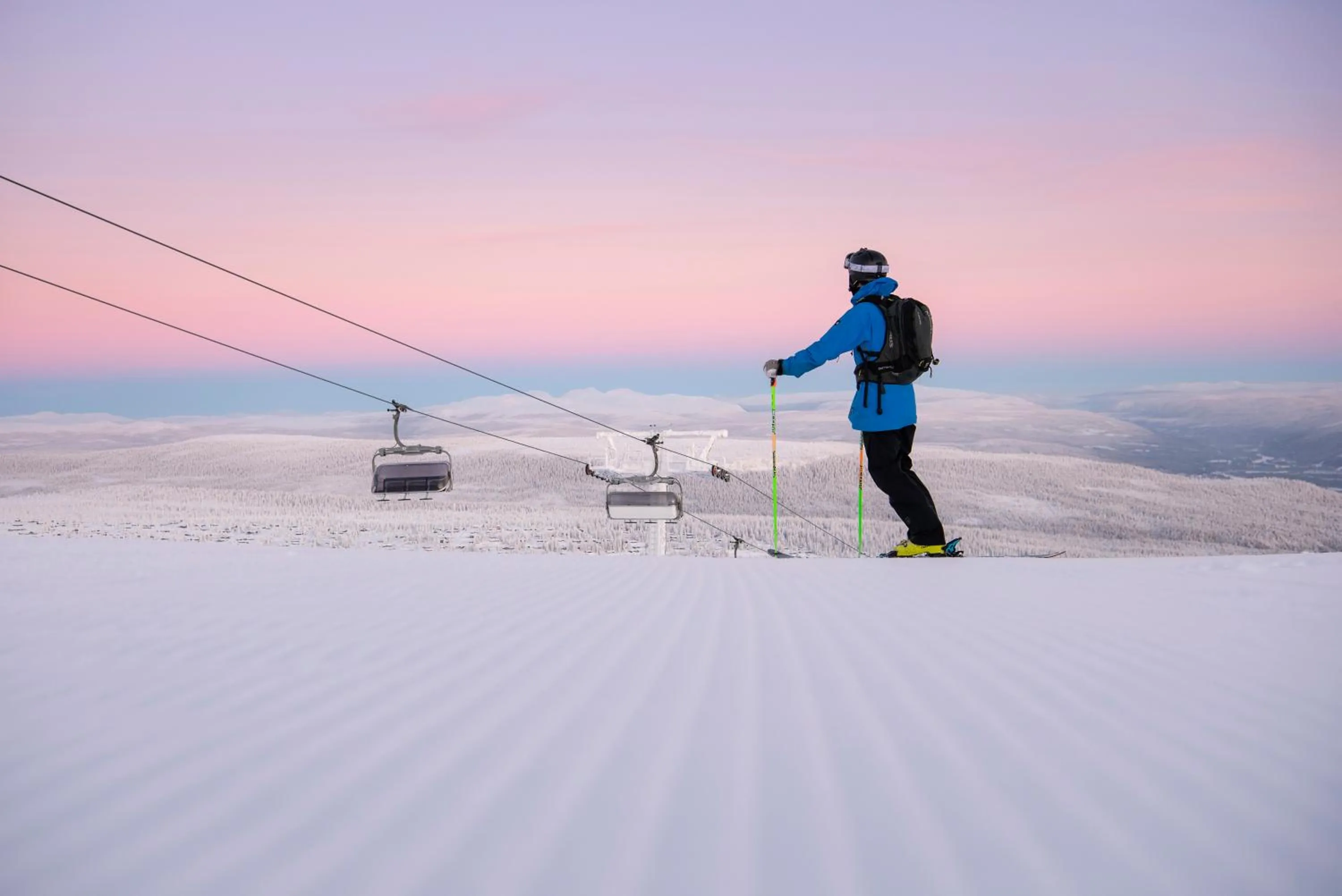 Sunrise in Trysil Hotel