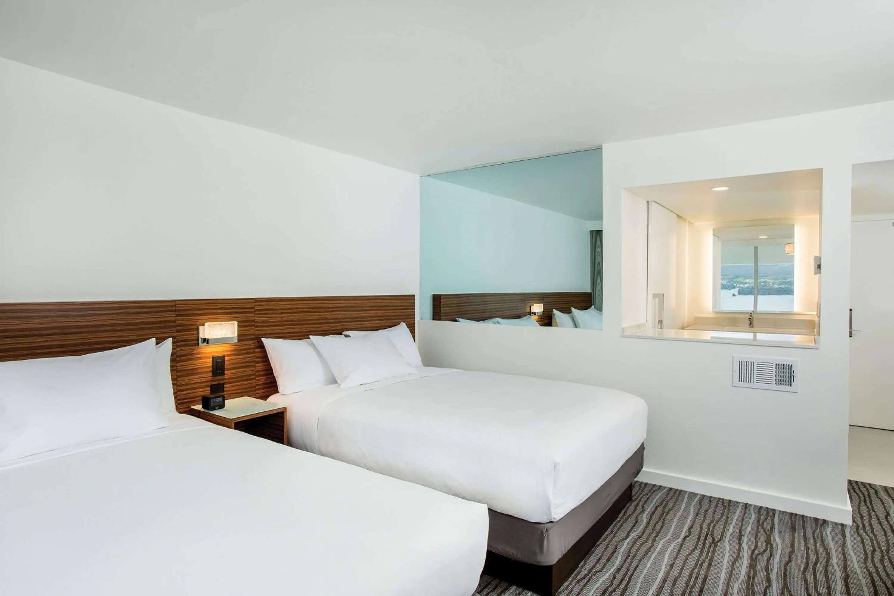 Bed in Grand Naniloa Hotel, a Doubletree by Hilton