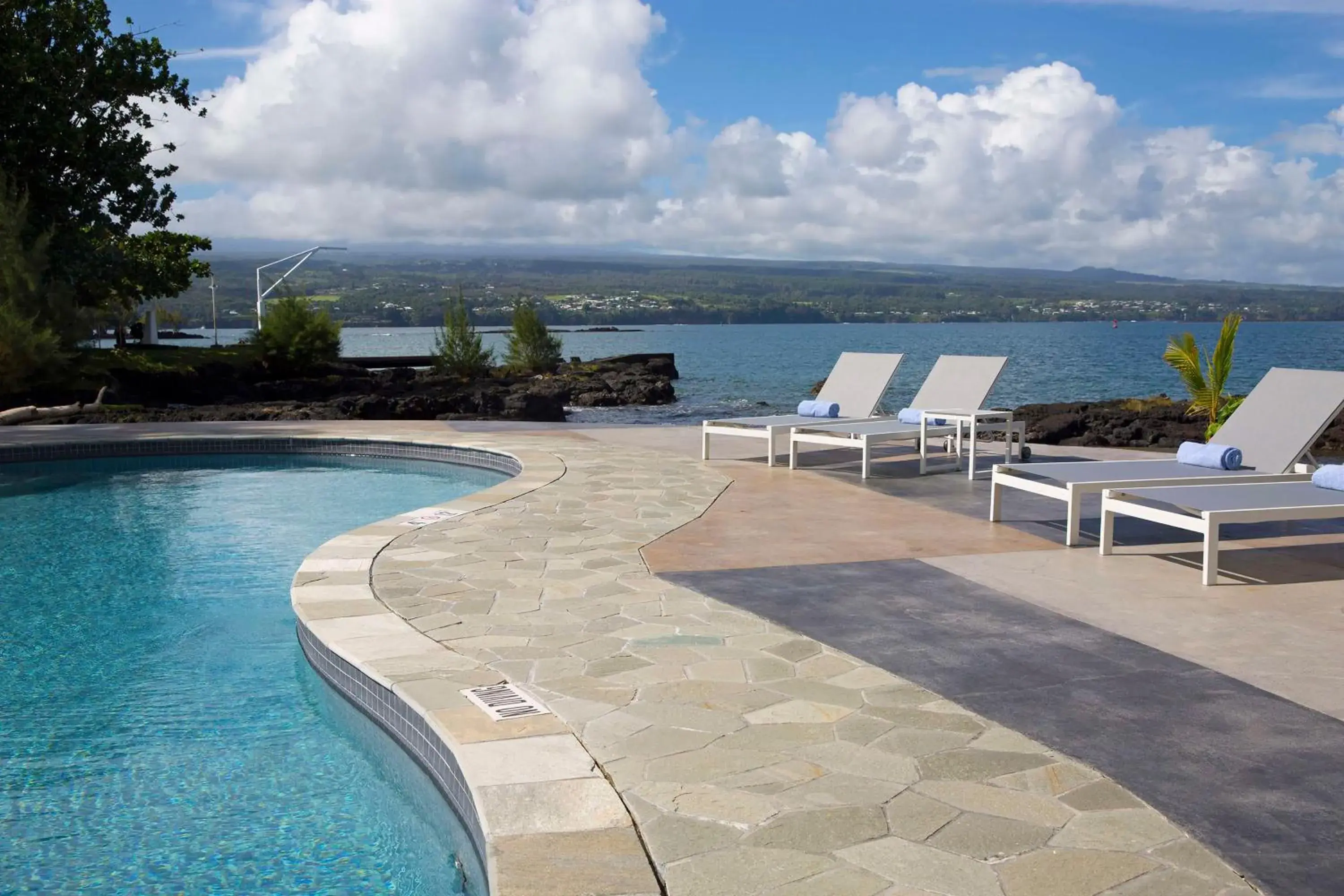 Pool view in Grand Naniloa Hotel, a Doubletree by Hilton Pool view in Grand Naniloa Hotel, a Doubletree by Hilton