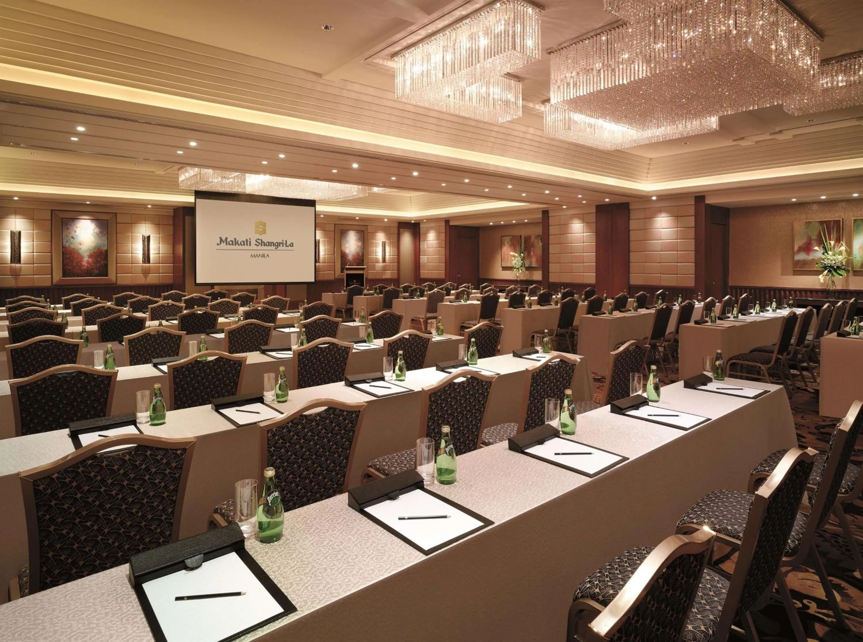 On site in Makati Shangri-La, Manila