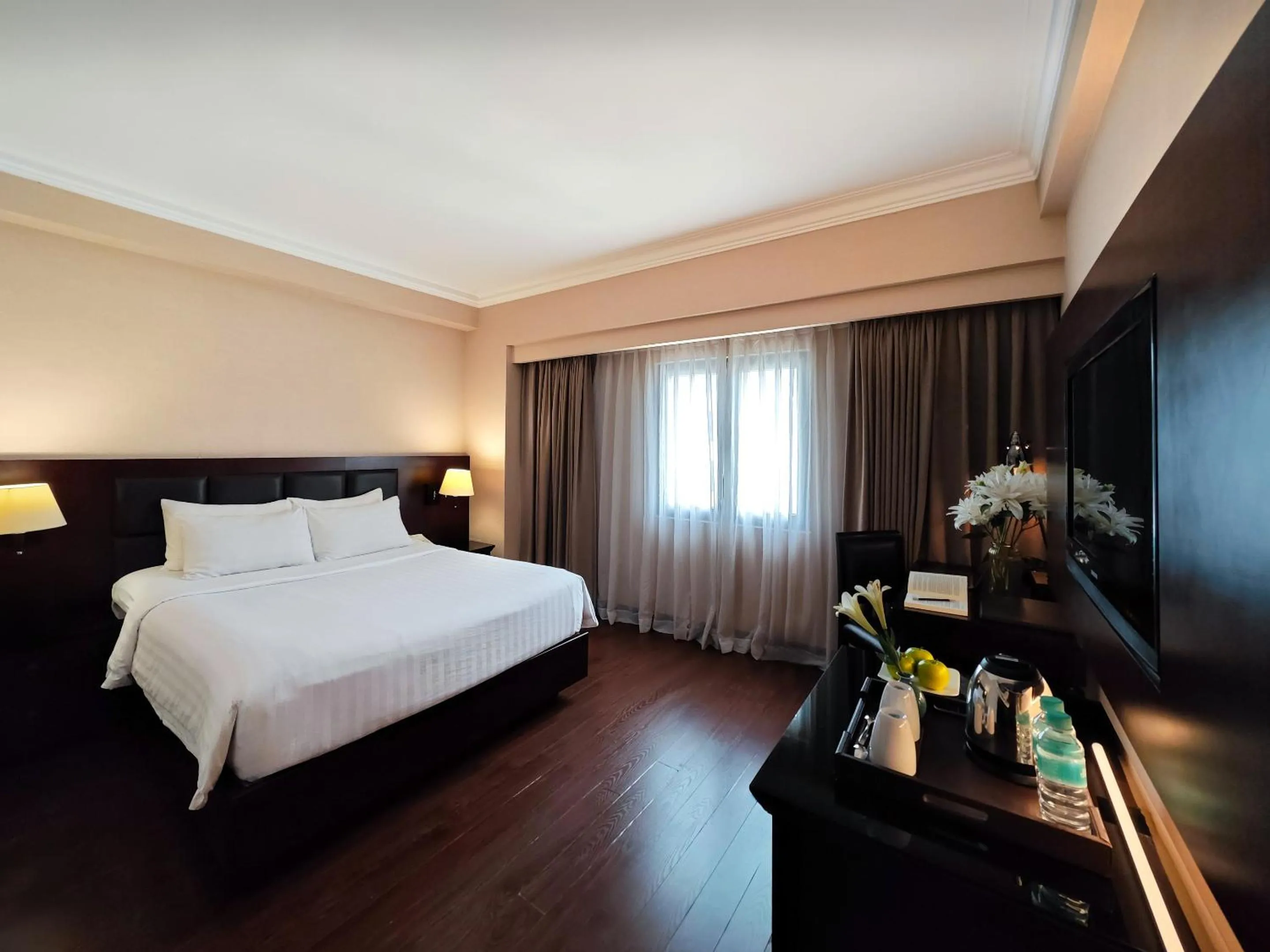 Bed in Nhat Ha 2 Hotel