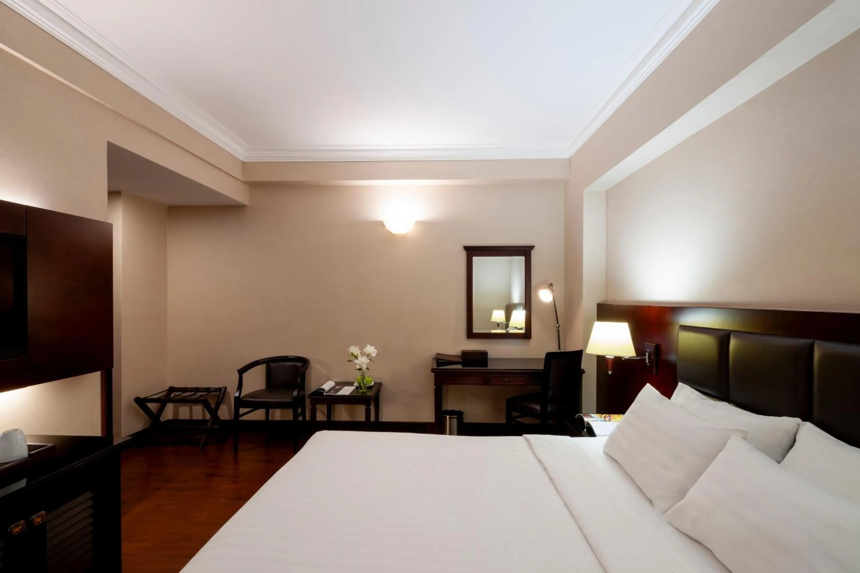 Bed in Nhat Ha 2 Hotel