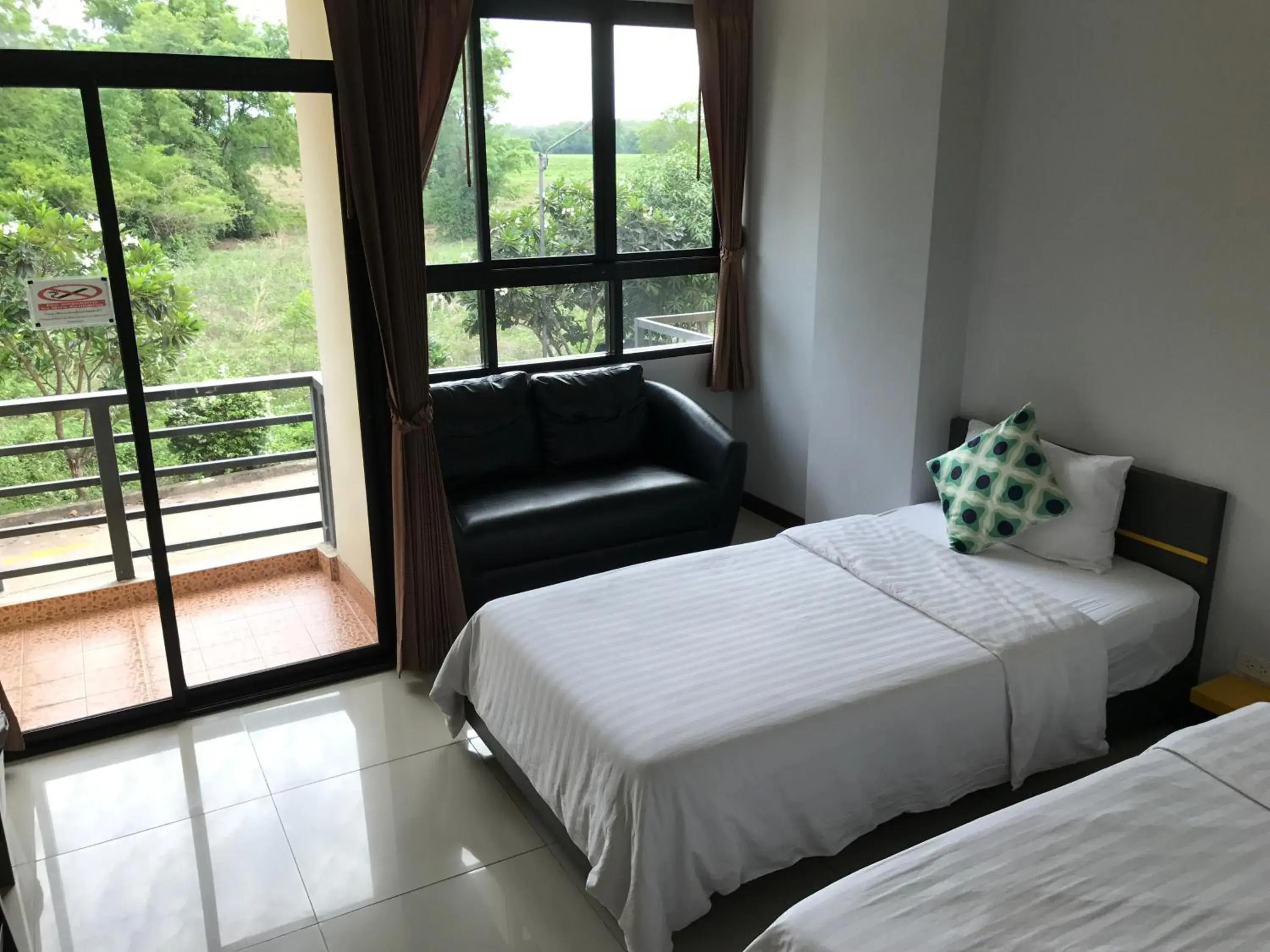 Bed in The Icon service apartment Bed in The Icon service apartment