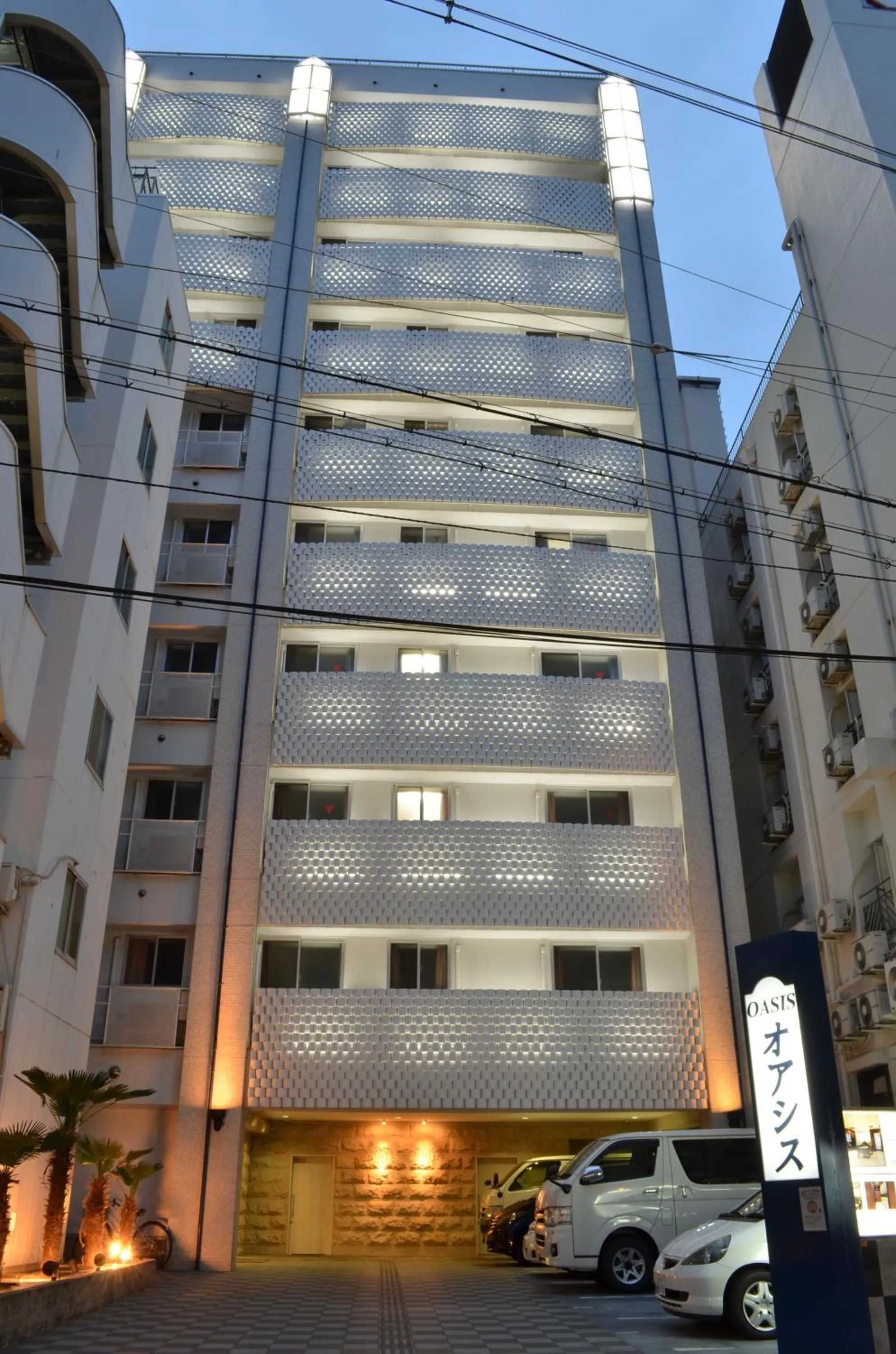 Property building in Hotel Chuo Oasis