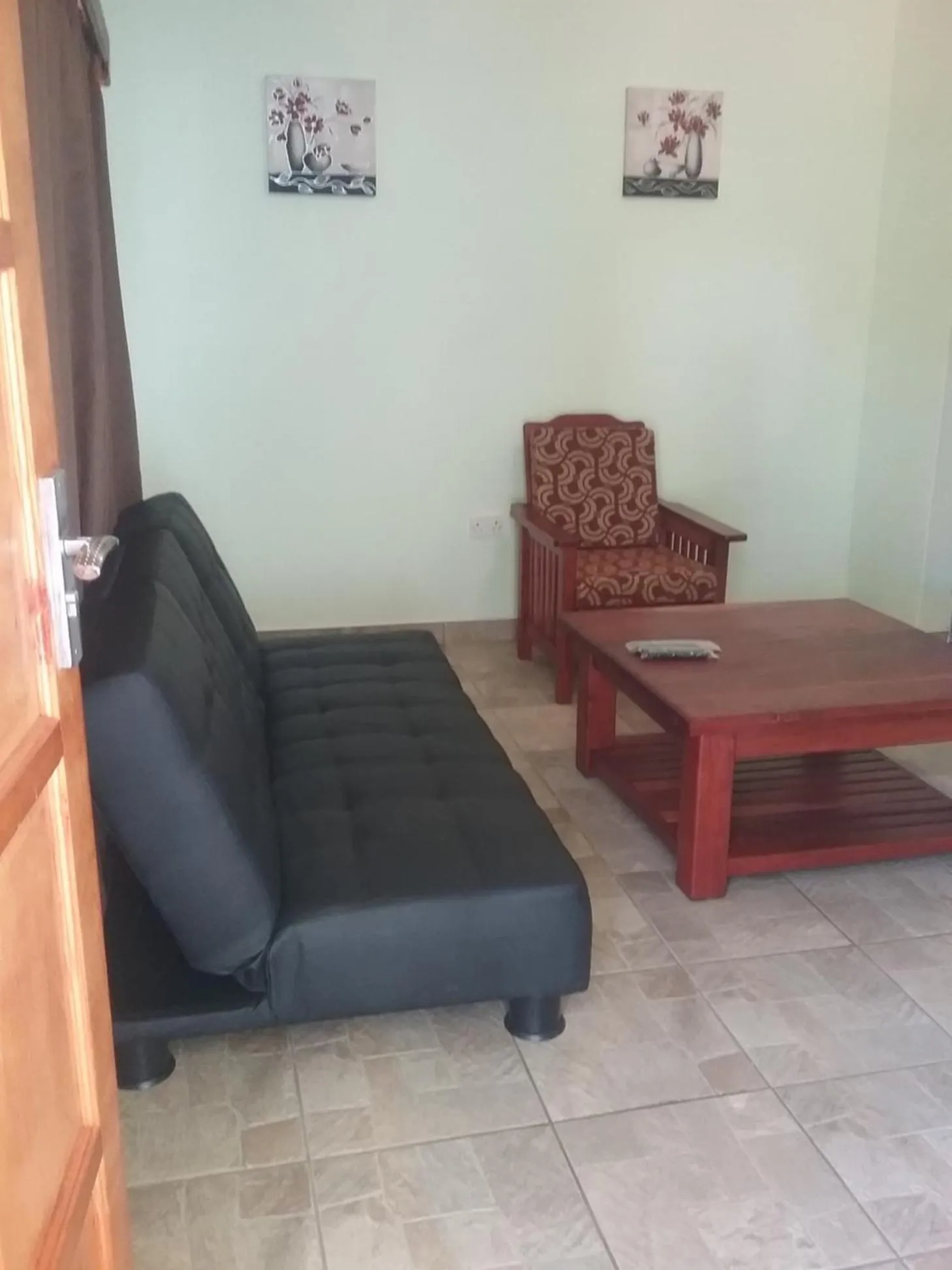 Living room in Masikiro Self Catering