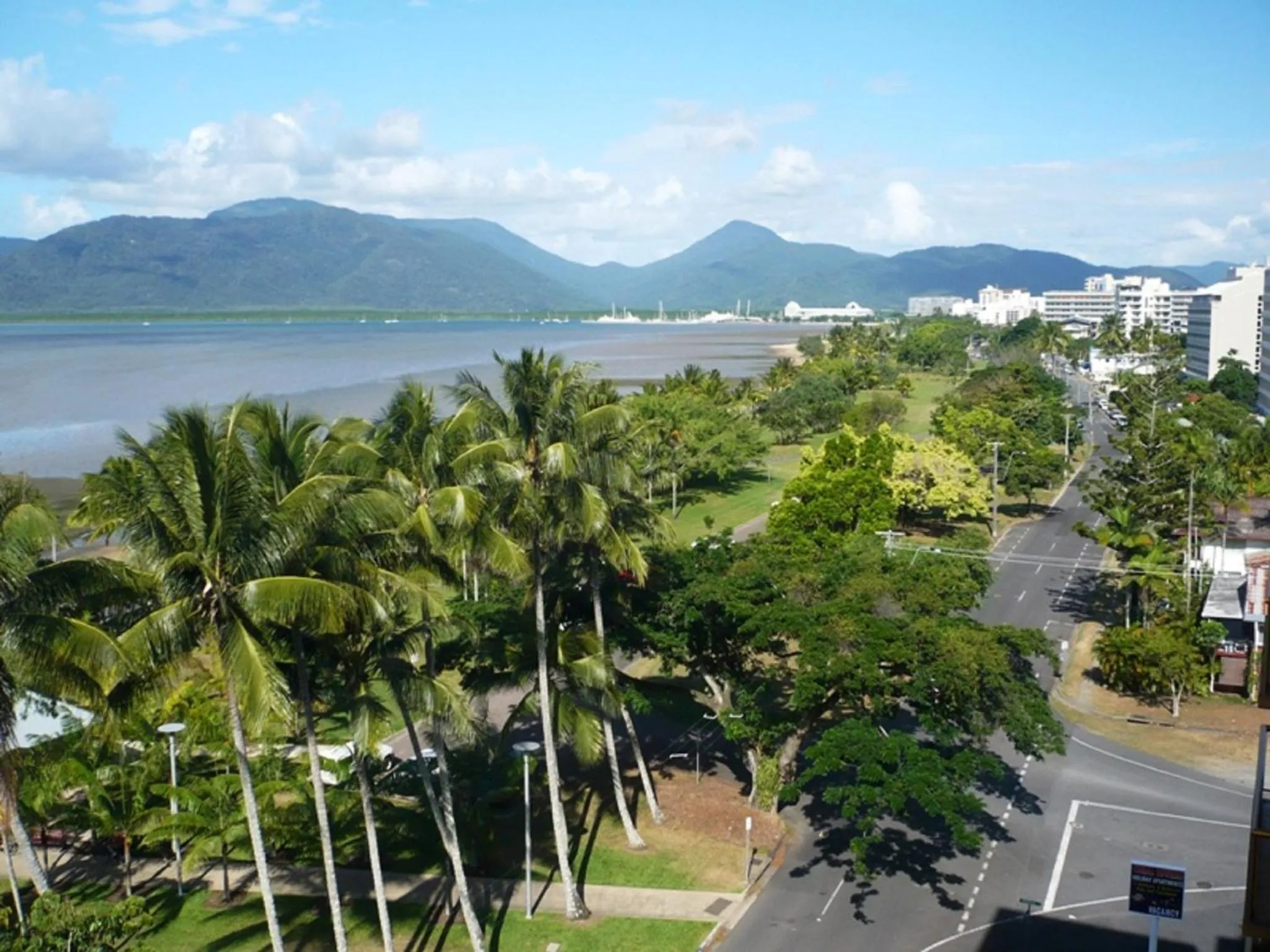 City view in Coral Towers Holiday Suites