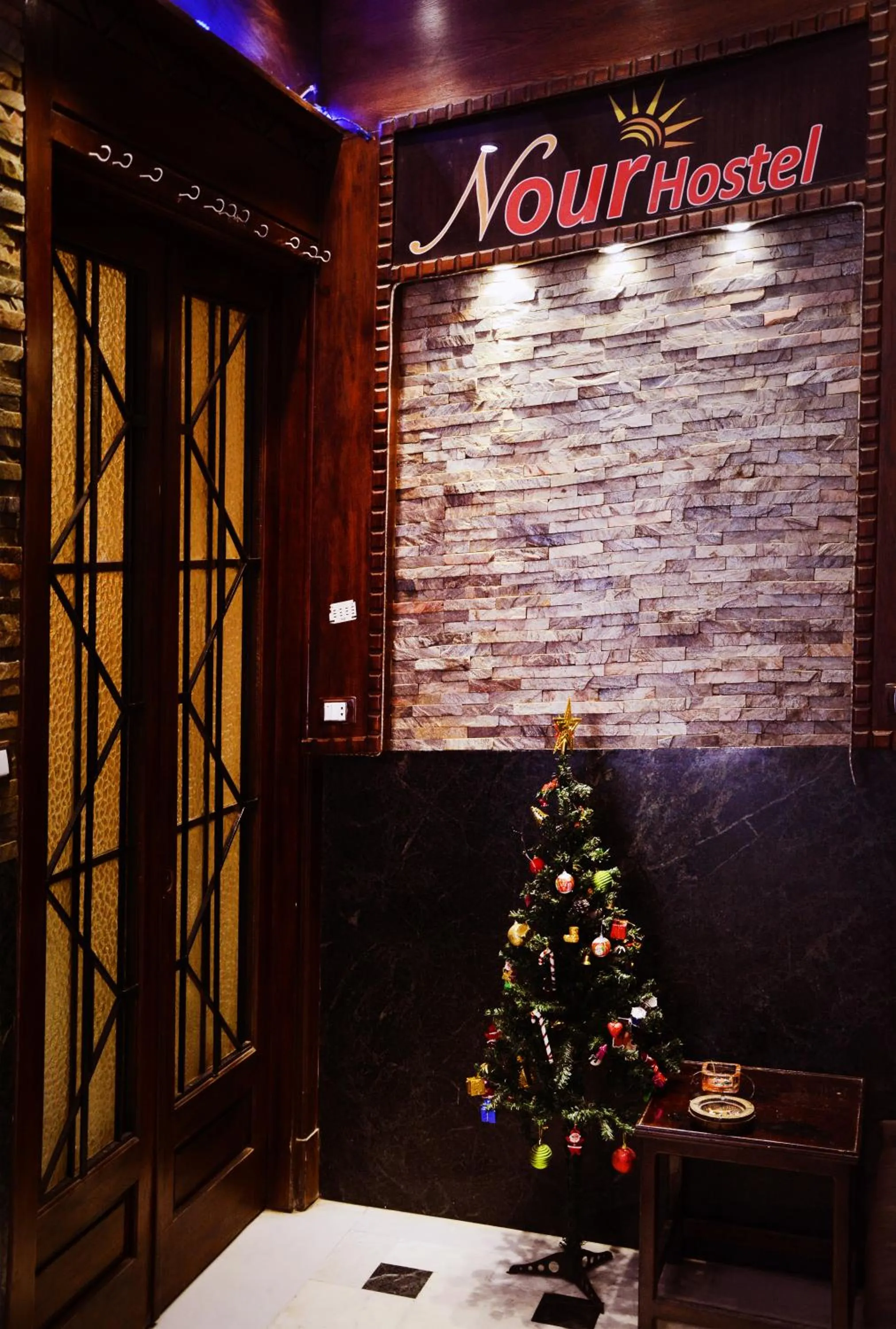 Facade/entrance in Nour Hostel