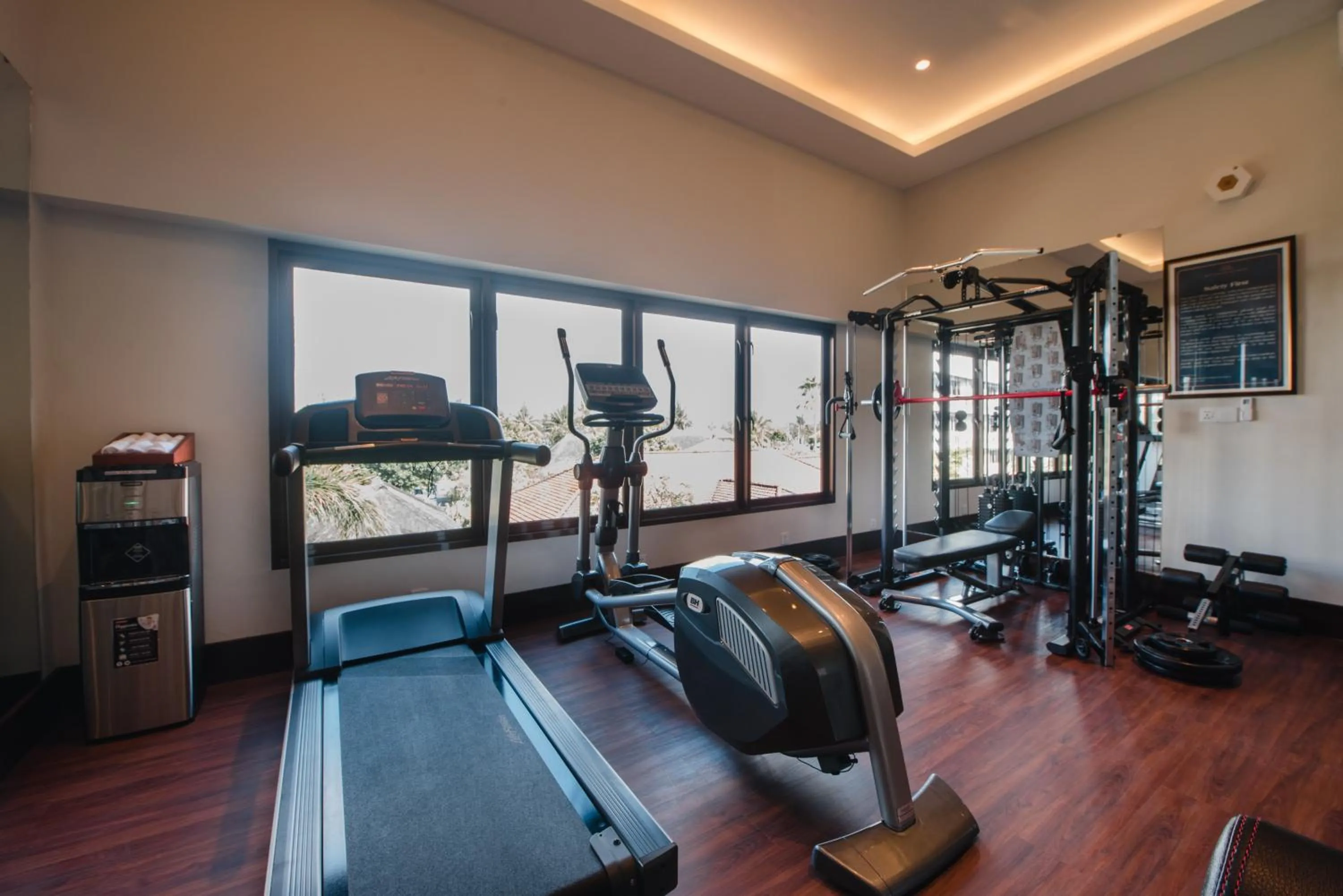 Fitness centre/facilities in Kuta Seaview Beach Resort