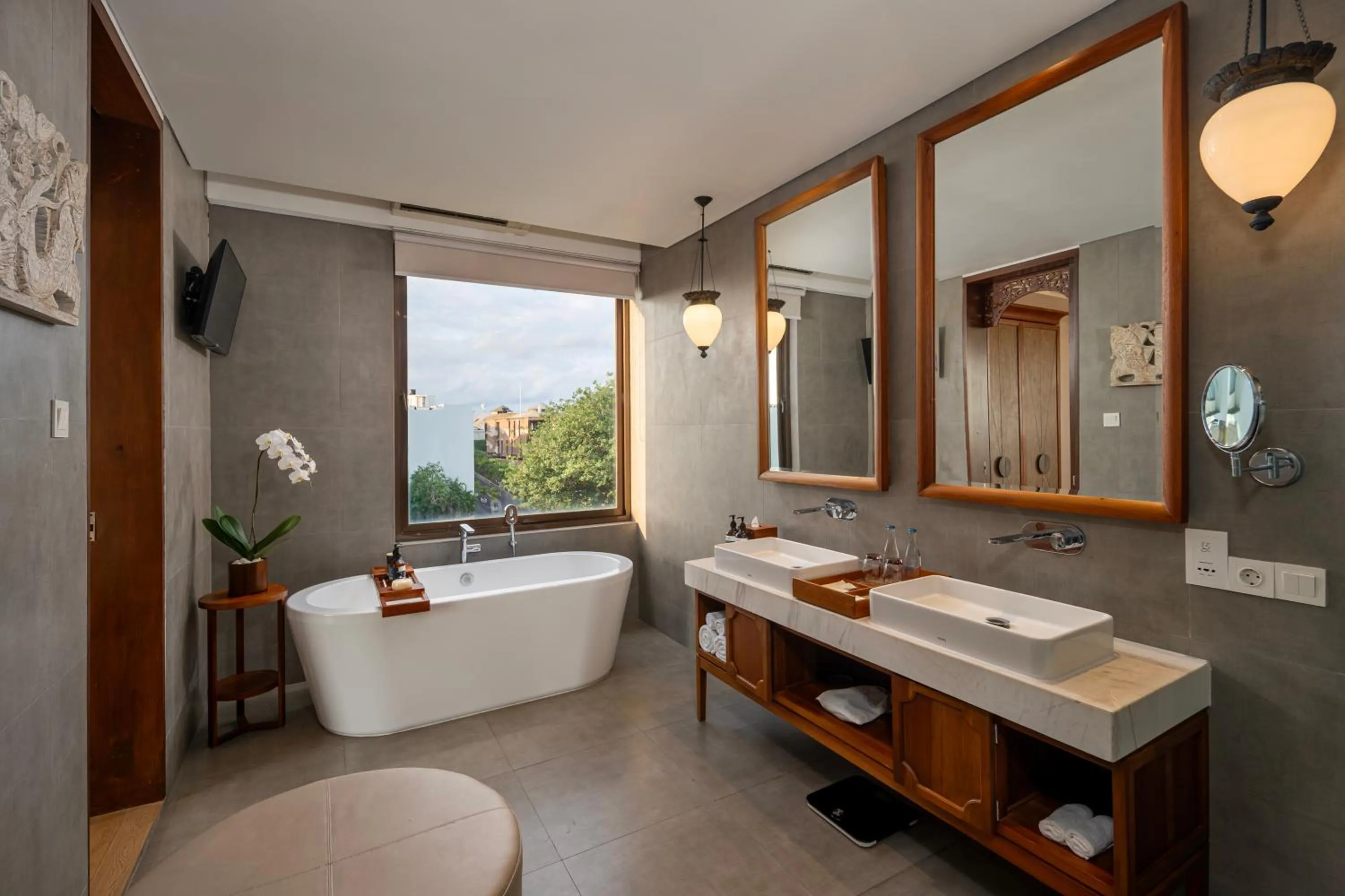 Bathroom in Kuta Seaview Beach Resort
