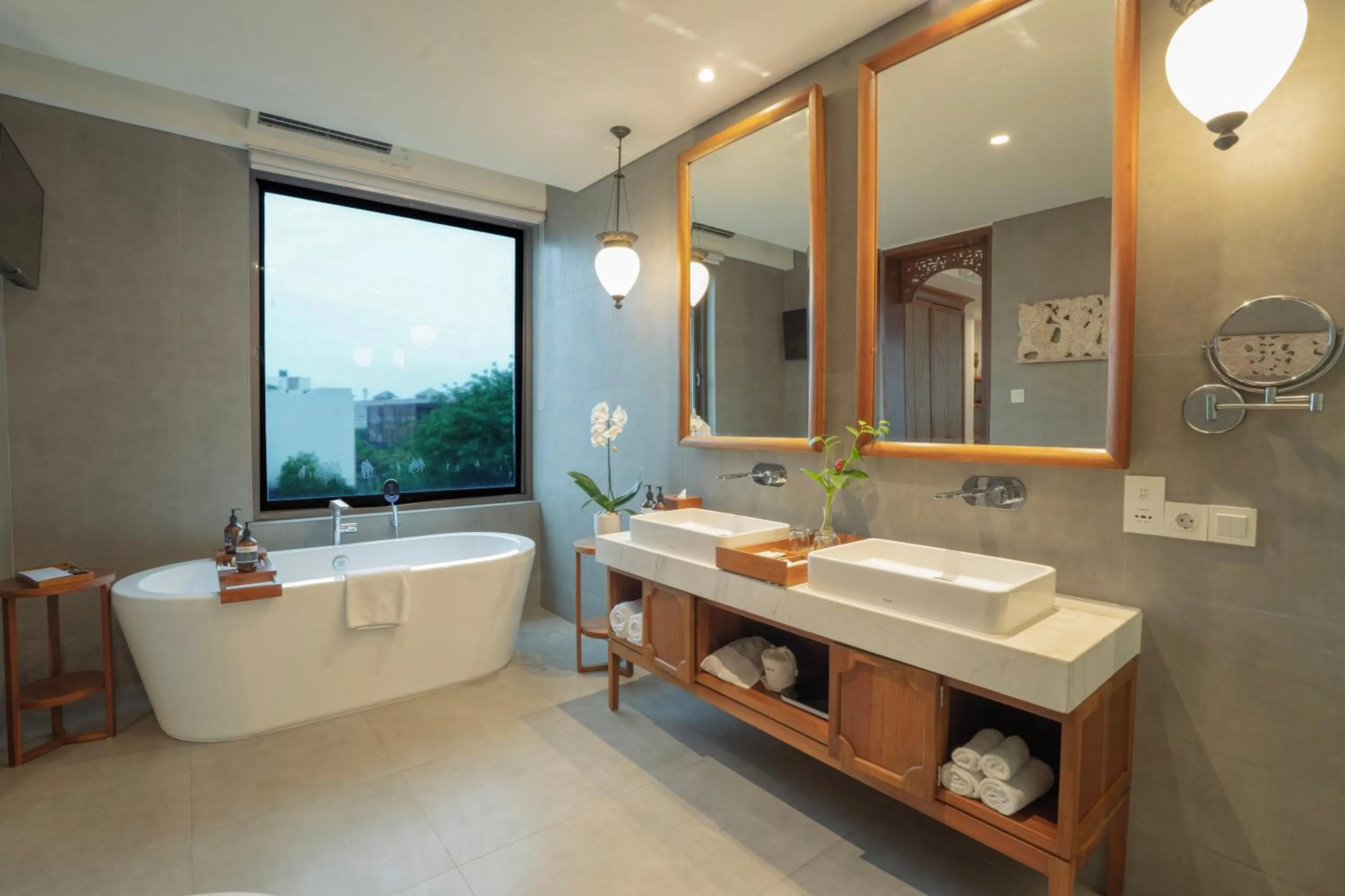 Bathroom in Kuta Seaview Beach Resort