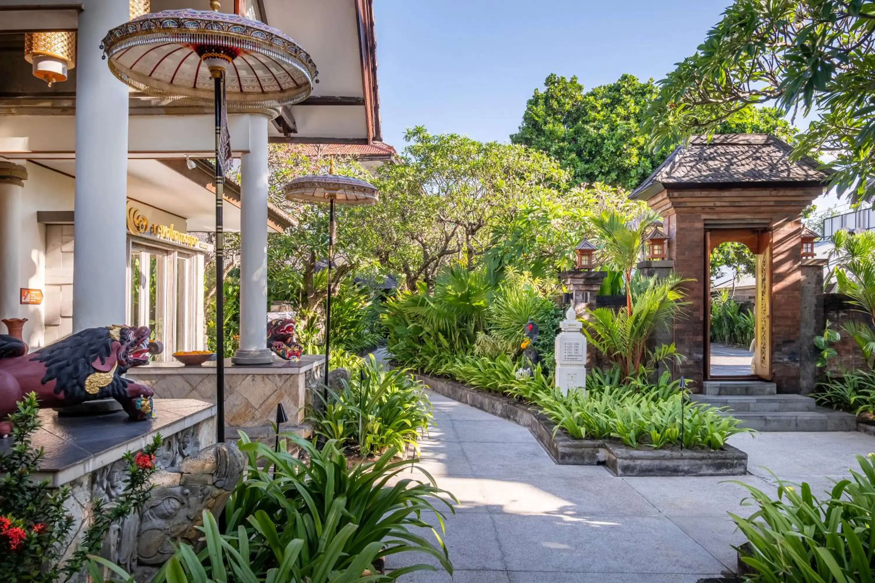 Property building in Kuta Seaview Beach Resort Property building in Kuta Seaview Beach Resort