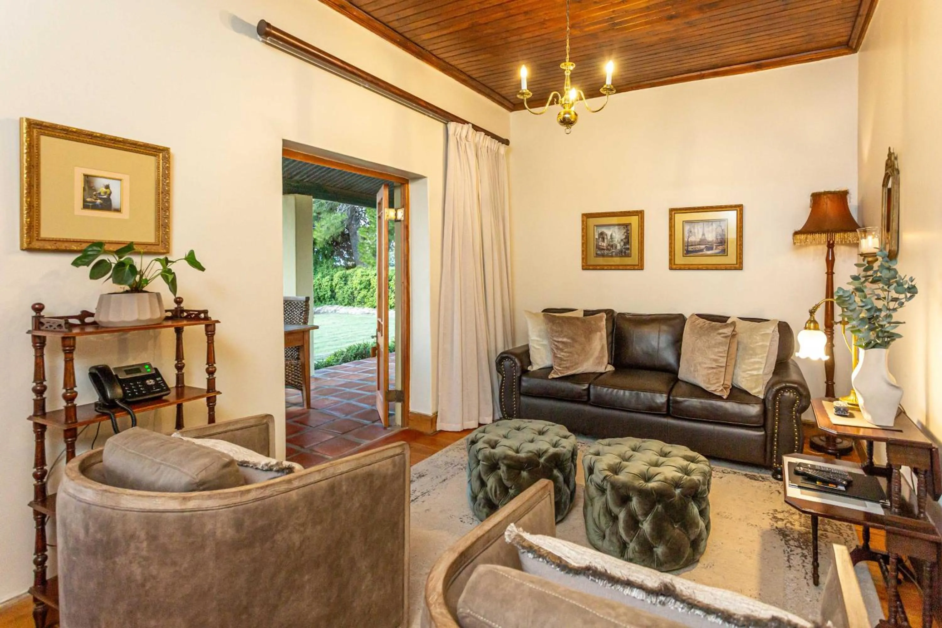 Seating area in La Plume Boutique Hotel & Spa