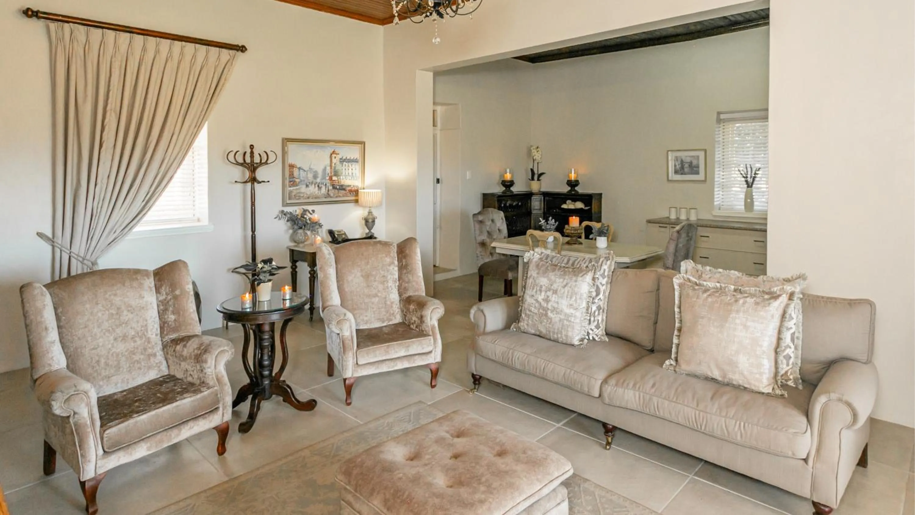 Seating area in La Plume Boutique Hotel & Spa