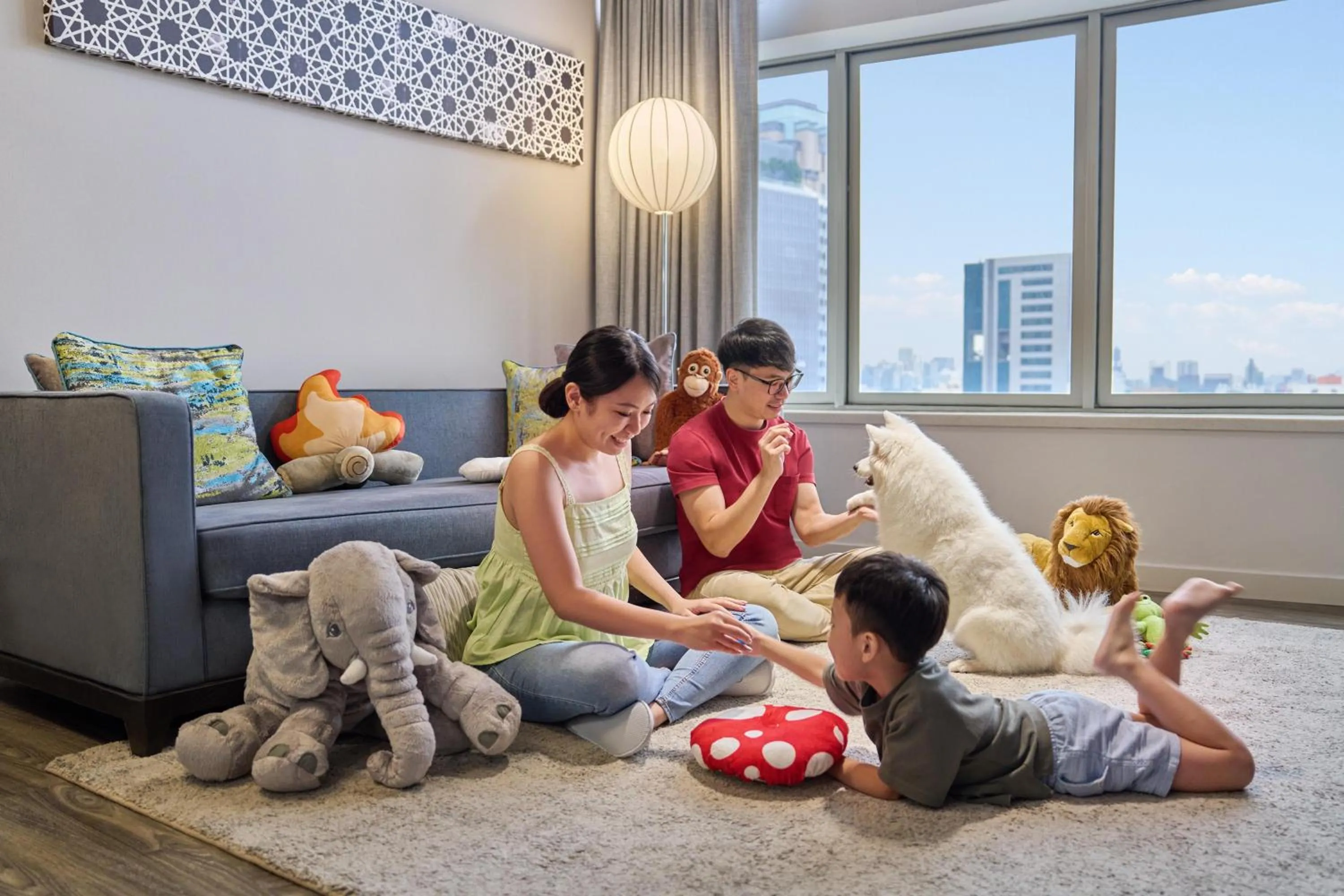 People in PARKROYAL Serviced Suites Singapore