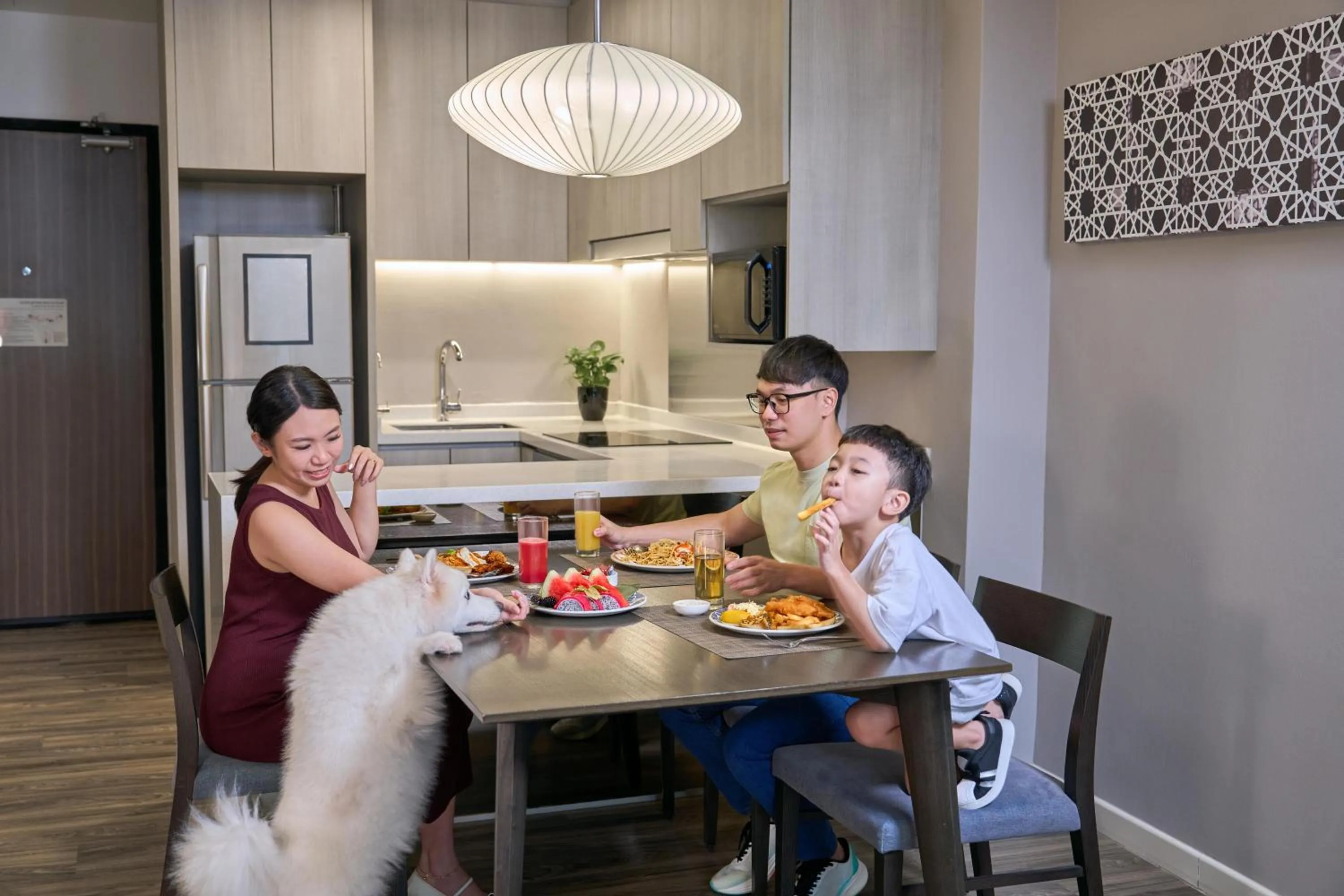 People in PARKROYAL Serviced Suites Singapore