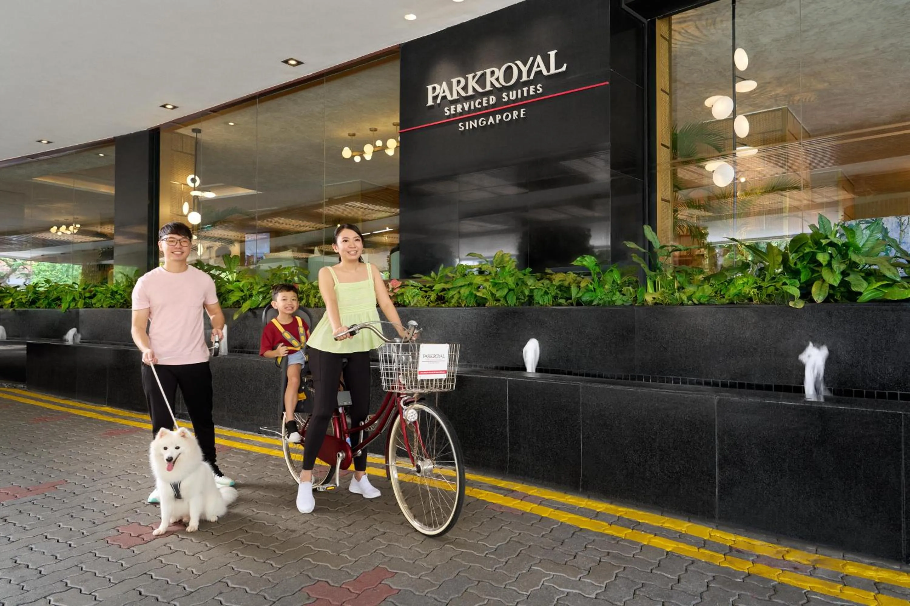 People in PARKROYAL Serviced Suites Singapore
