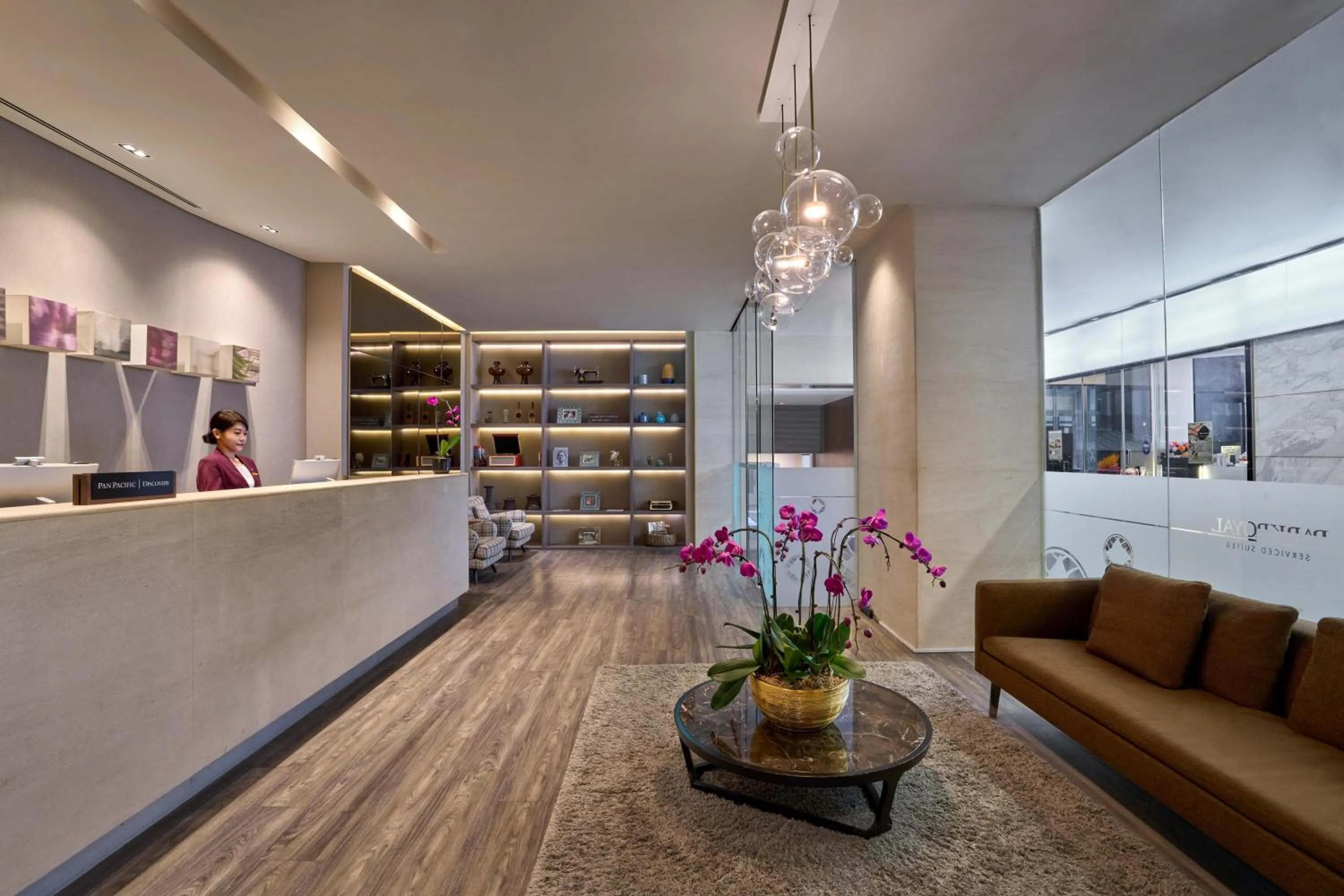 Lobby or reception in PARKROYAL Serviced Suites Singapore
