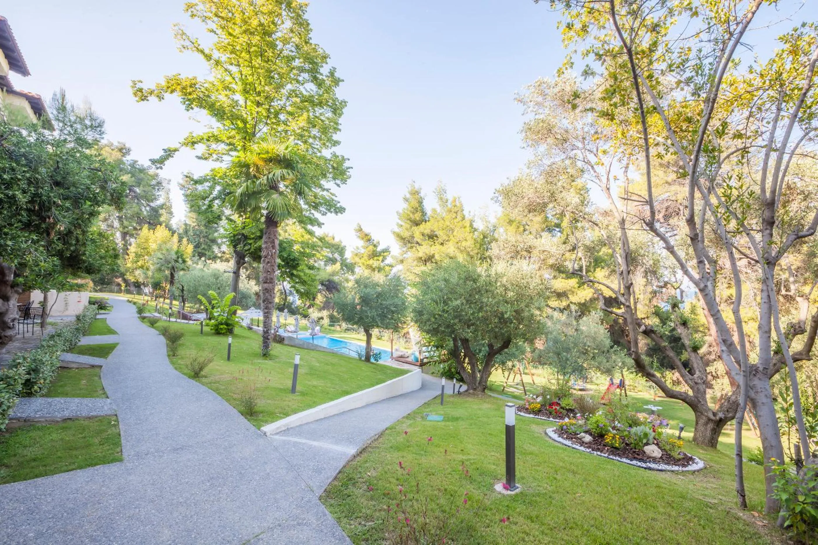 Garden in Avatel Eco Lodge