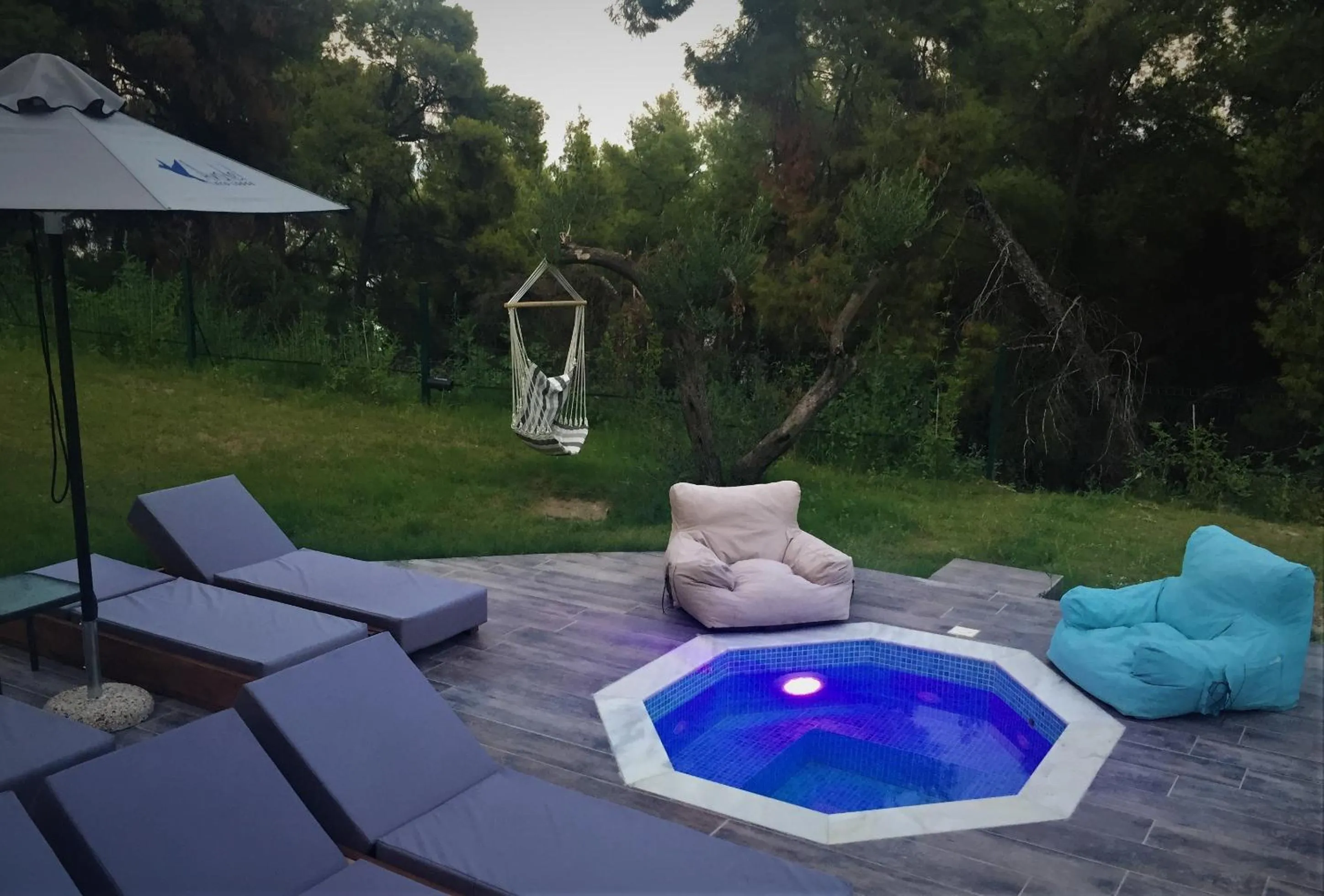 Garden in Avatel Eco Lodge