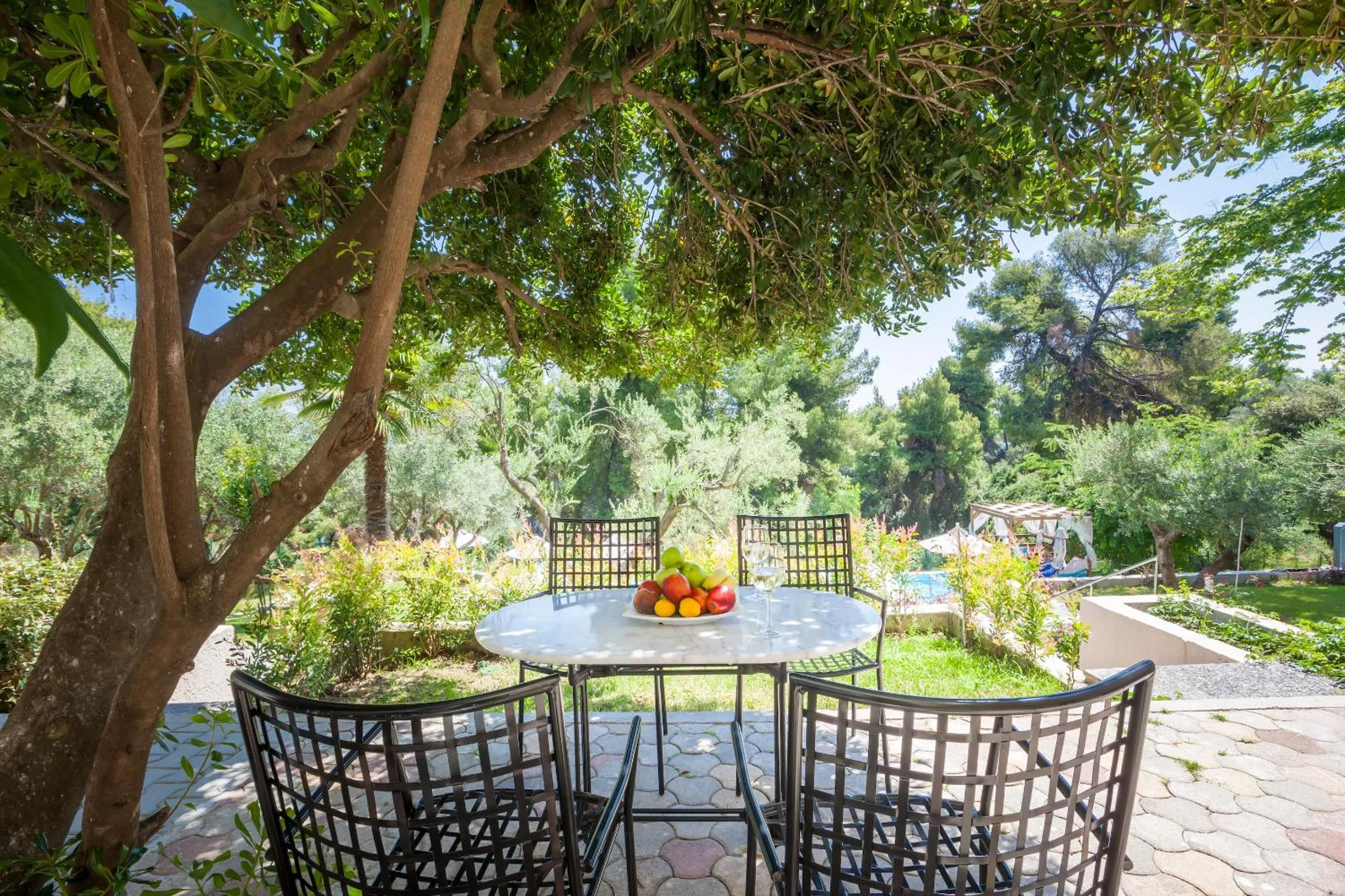 Garden in Avatel Eco Lodge