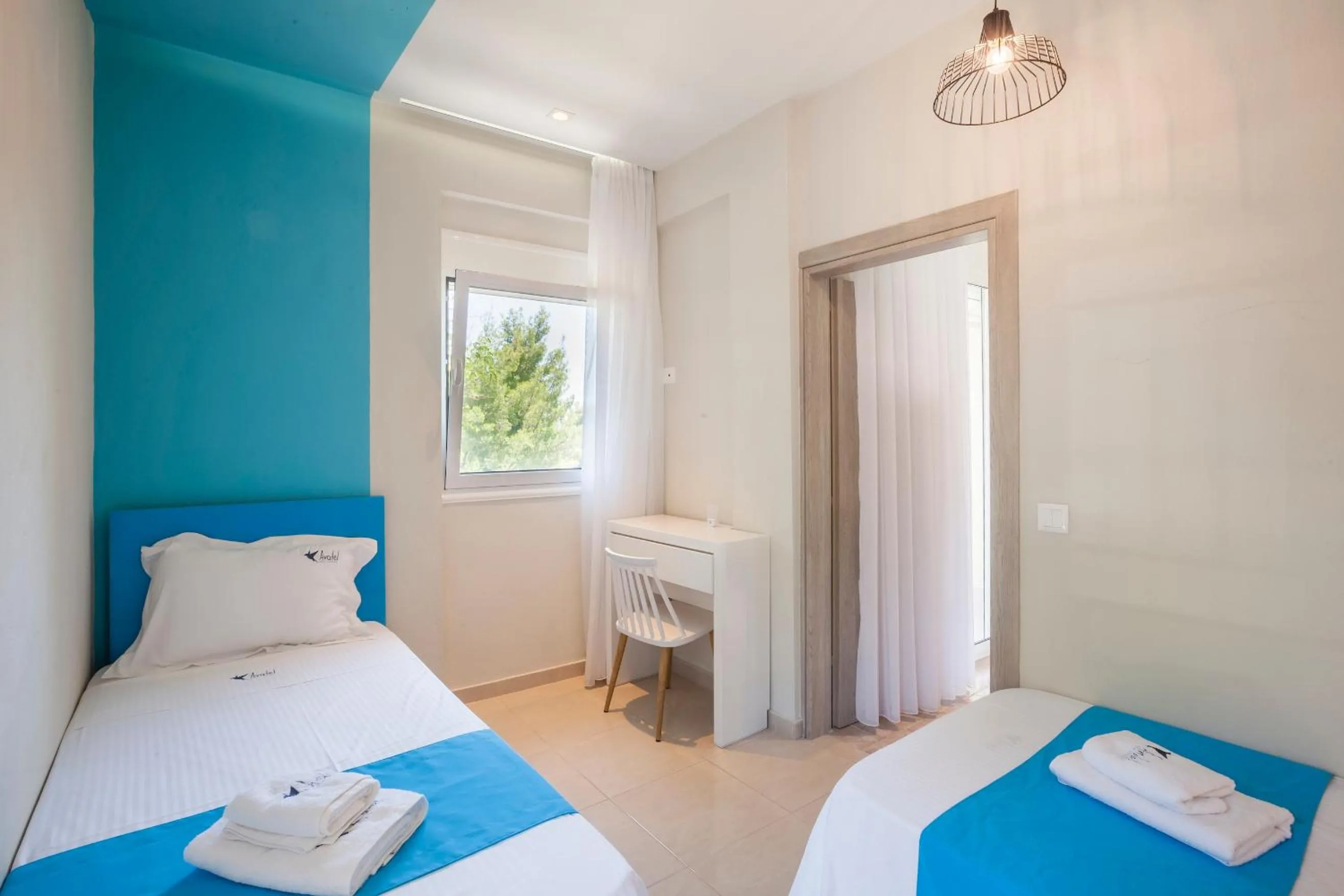 Bed in Avatel Eco Lodge