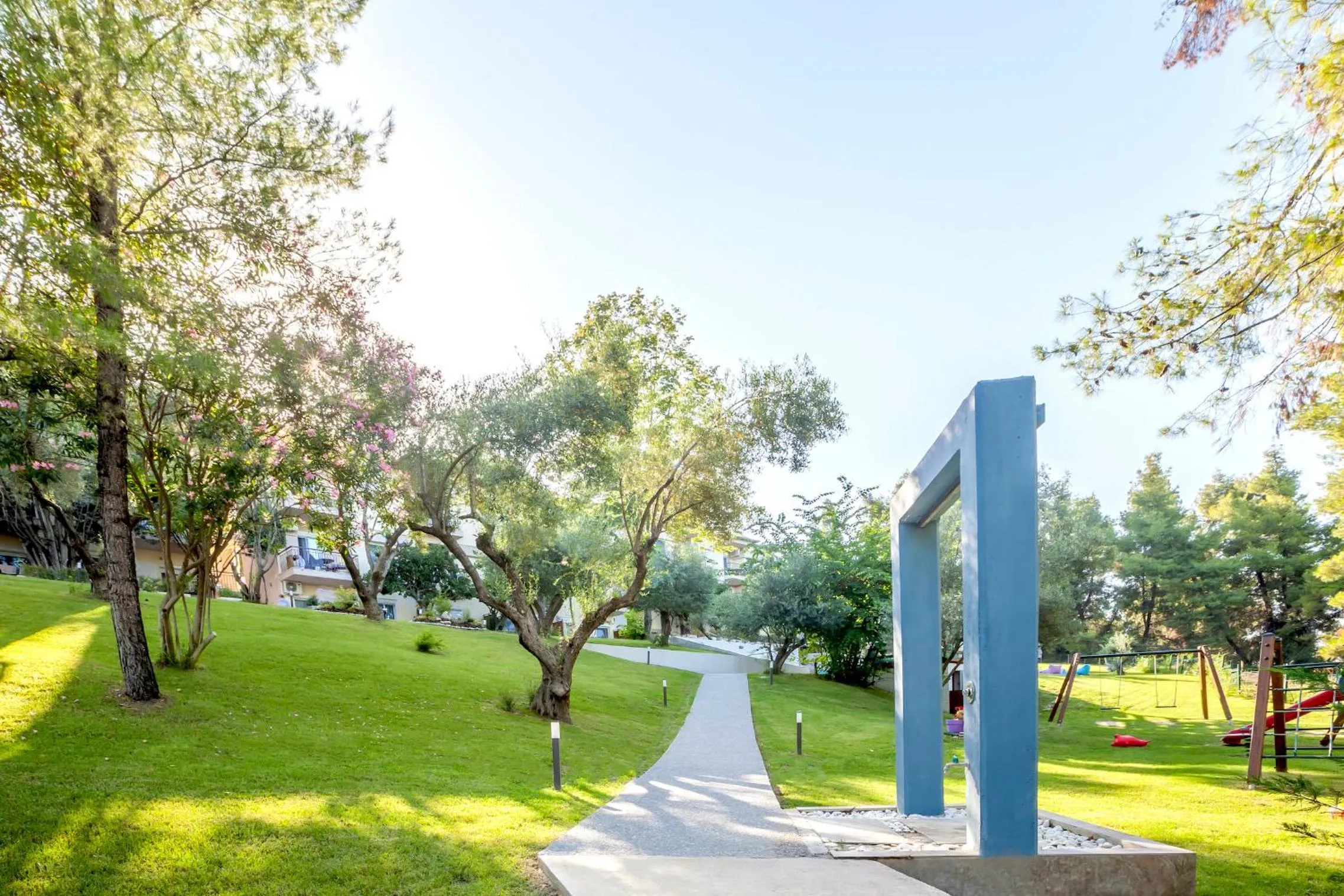 Garden in Avatel Eco Lodge