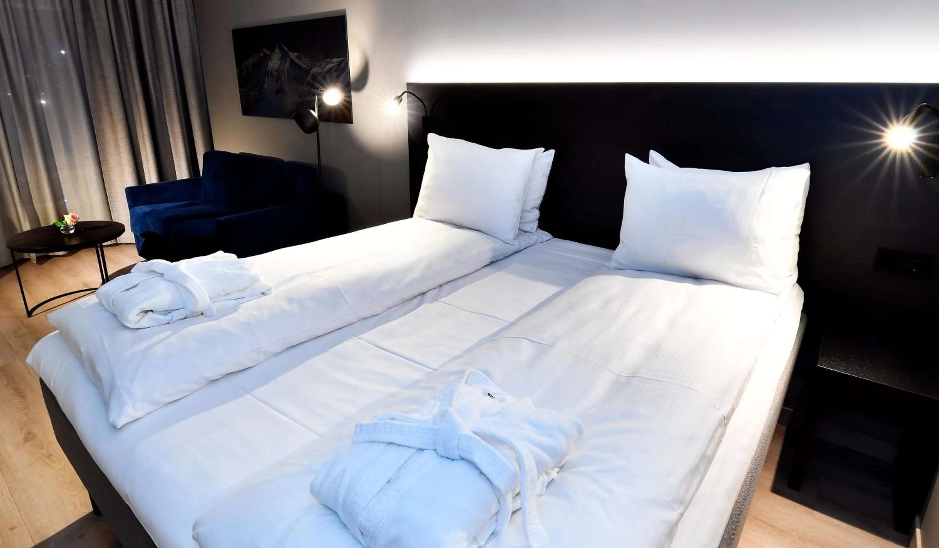 Bed in Thon PartnerHotel Baronen