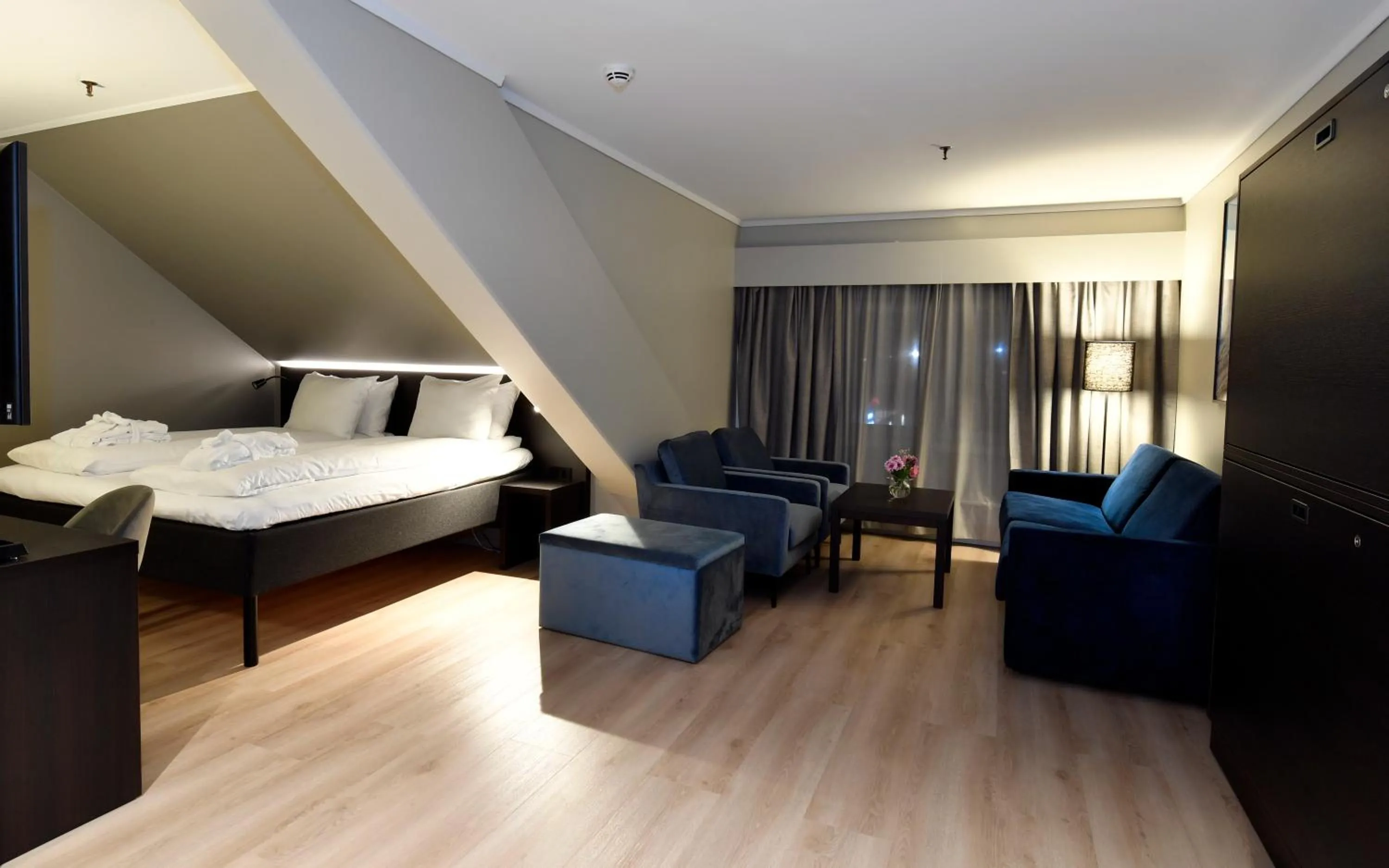 Bed in Thon PartnerHotel Baronen