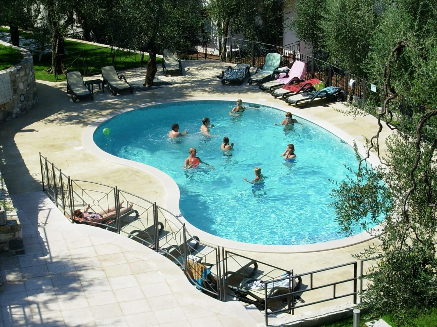 Pool view in Villa Due Leoni - Residence