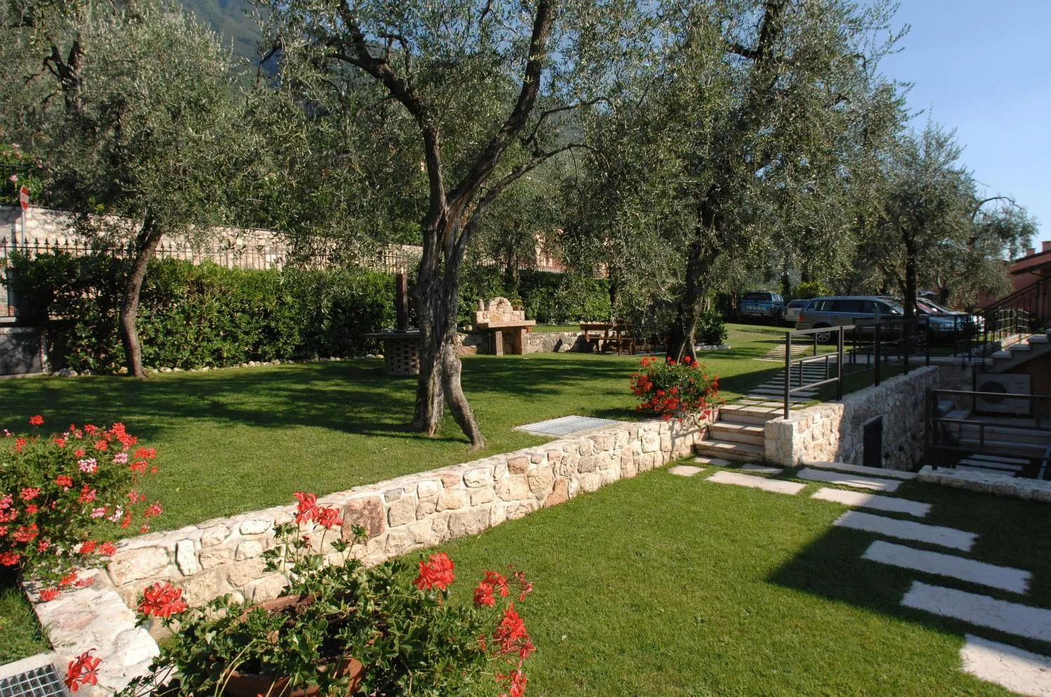 Garden in Villa Due Leoni - Residence