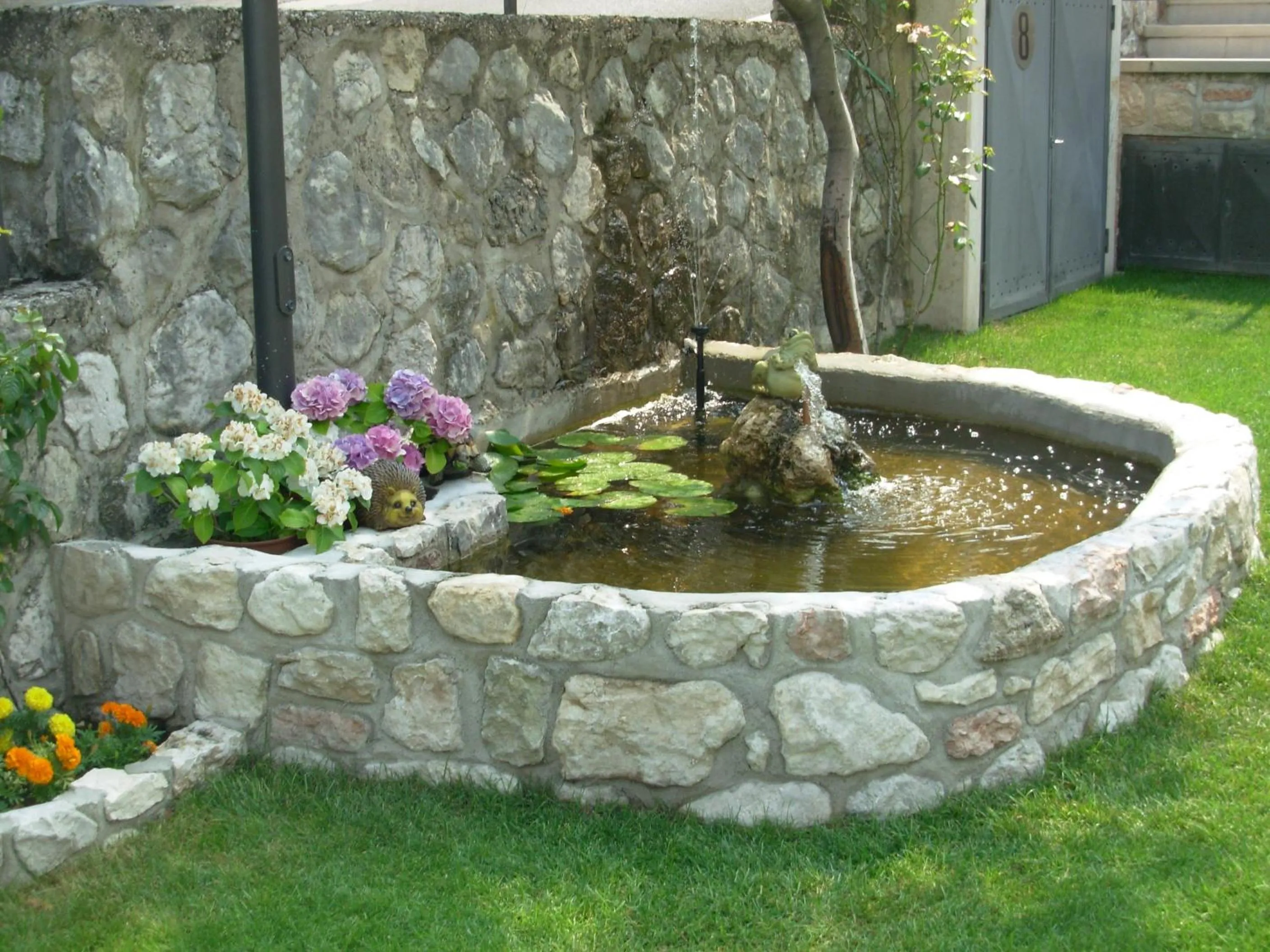 Decorative detail in Villa Due Leoni - Residence