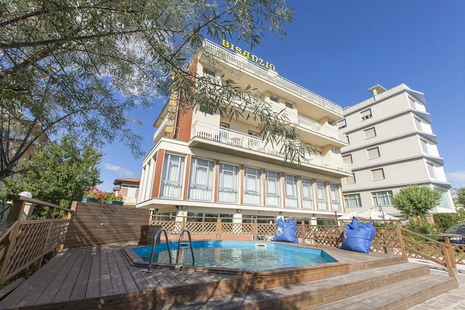Facade/entrance in Hotel Bisanzio