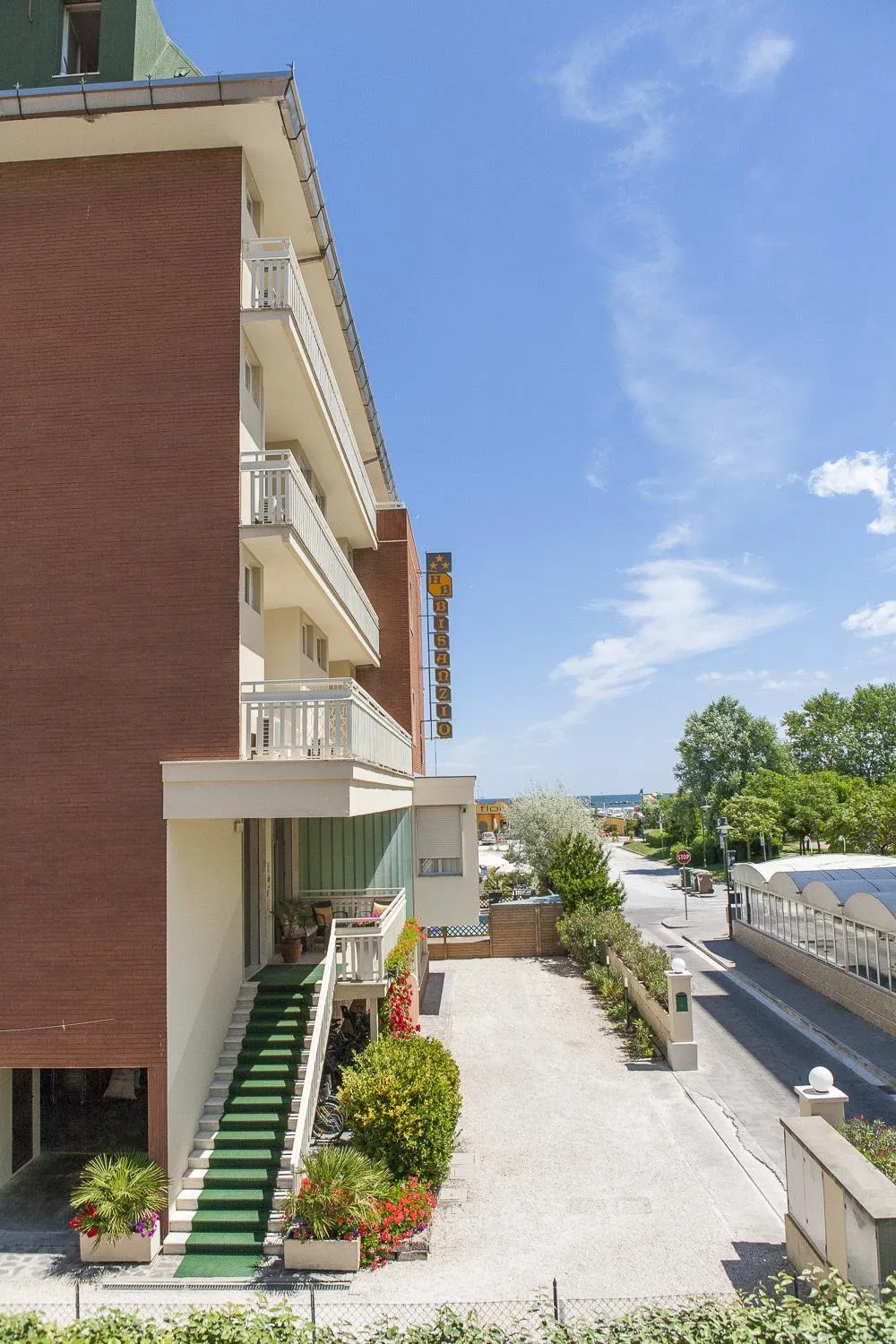 Facade/entrance in Hotel Bisanzio
