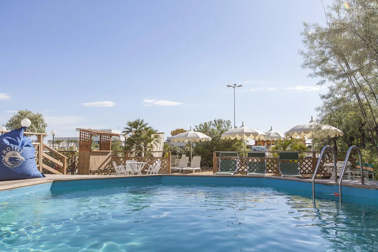Swimming pool in Hotel Bisanzio