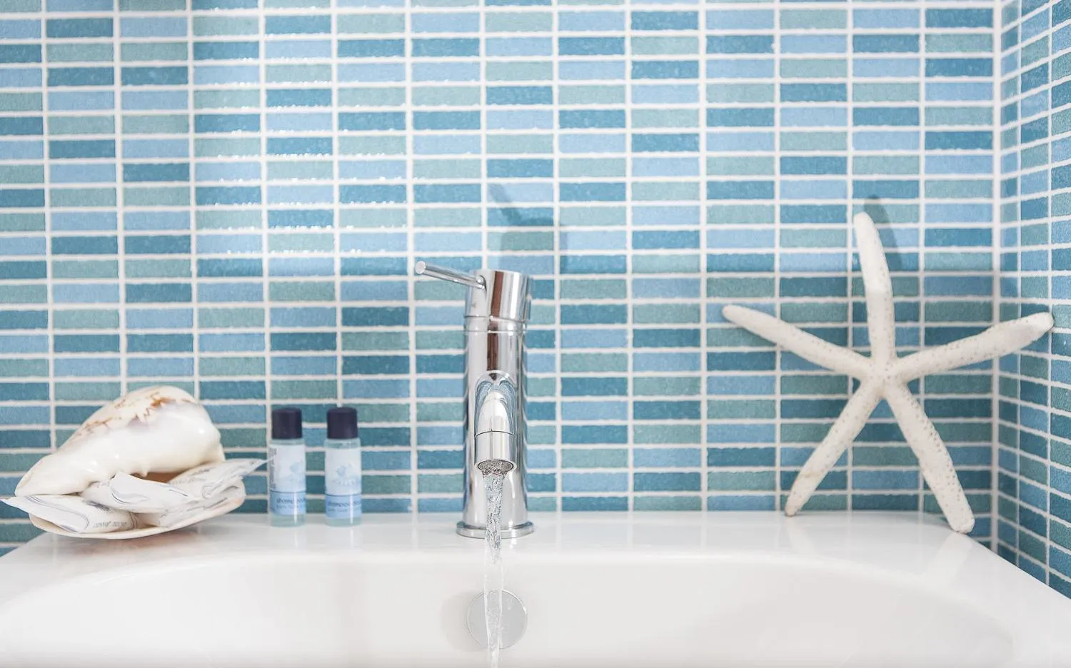 Bathroom in Hotel Bisanzio